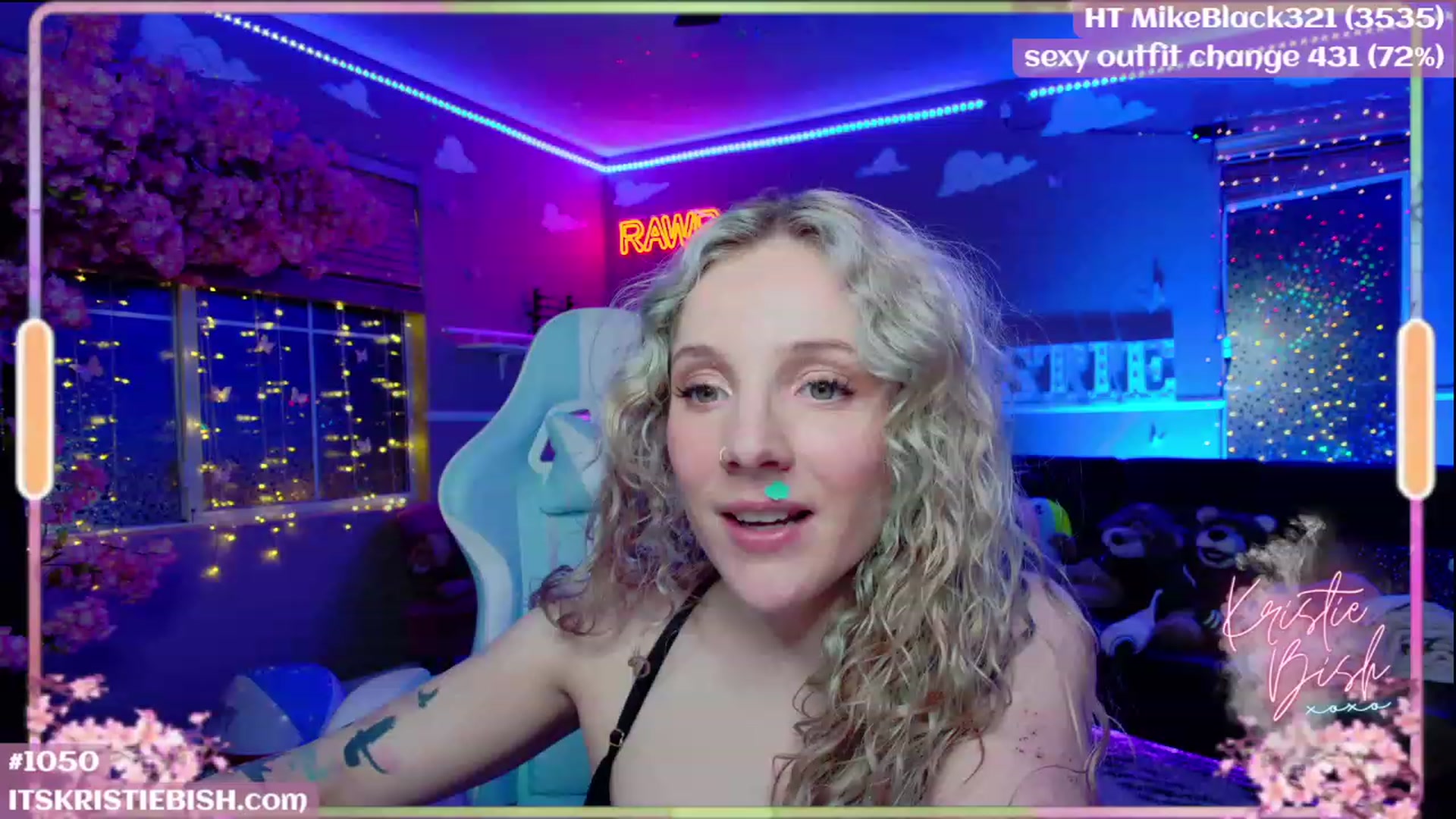 Gallery image thumbnail from KristieBish's myfreecams stream on, 08/12/2023, 04:07 image 17 of 20