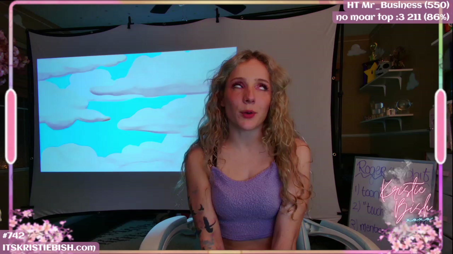 Gallery image thumbnail from KristieBish's myfreecams stream on, 08/13/2023, 07:48 image 7 of 20