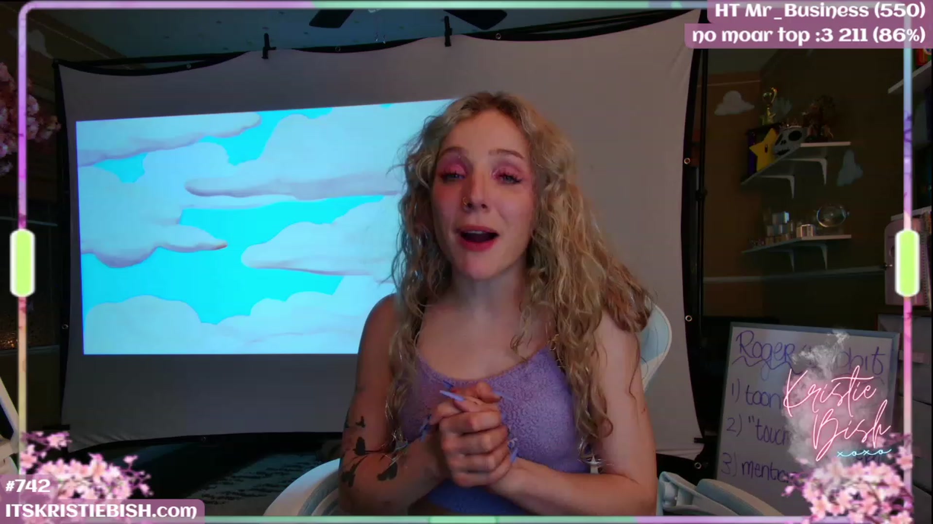 Gallery image thumbnail from KristieBish's myfreecams stream on, 08/13/2023, 07:48 image 10 of 20