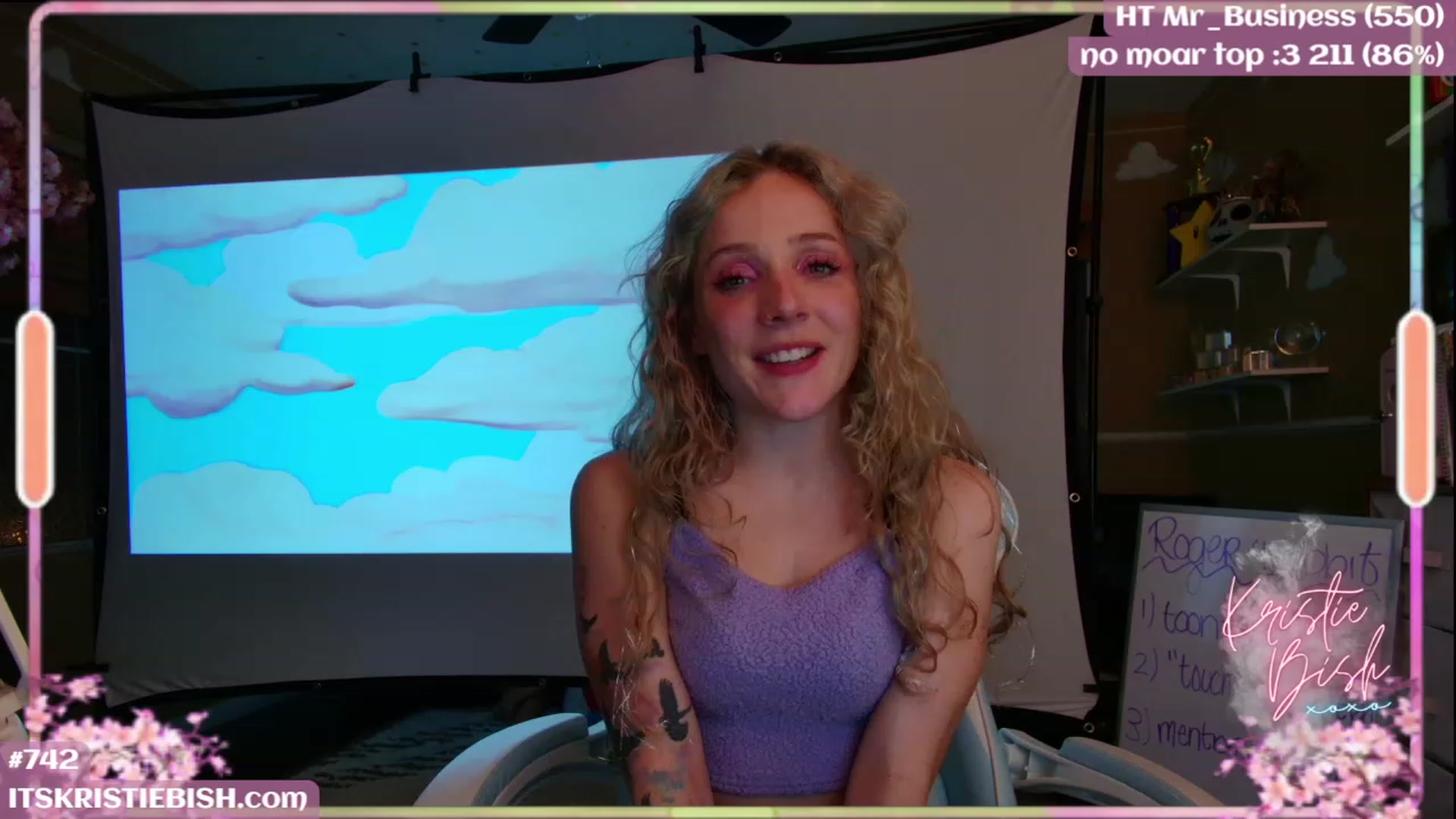 Gallery image thumbnail from KristieBish's myfreecams stream on, 08/13/2023, 07:48 image 8 of 20