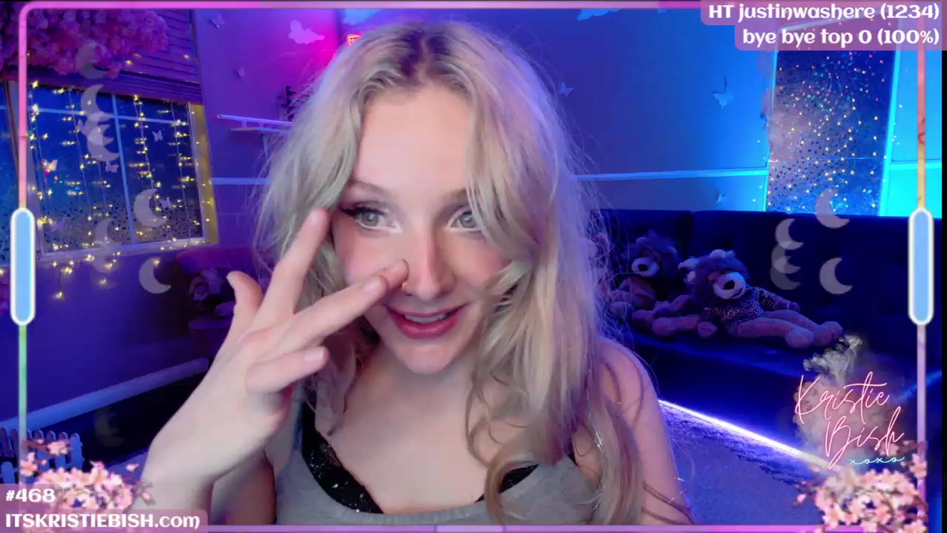 Gallery image thumbnail from KristieBish's myfreecams stream on, 08/19/2023, 06:06 image 6 of 20