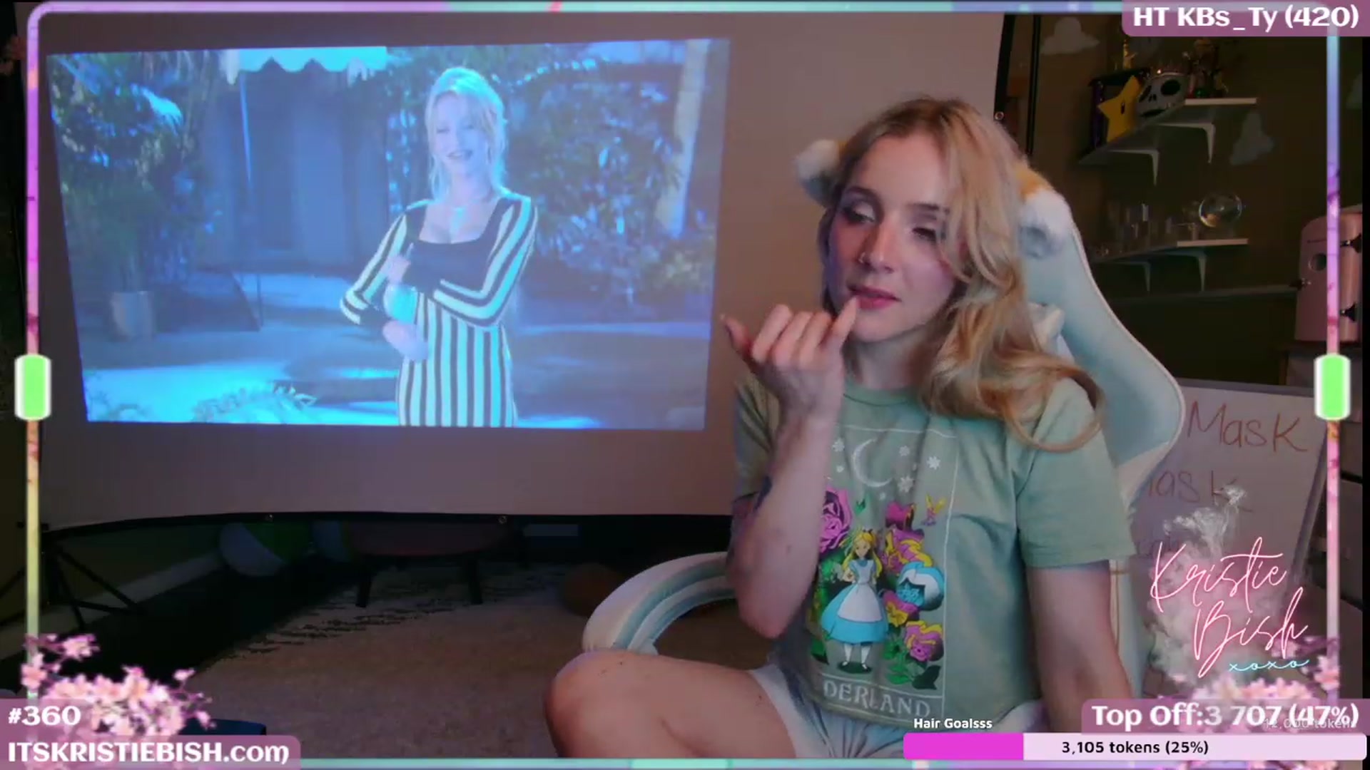 Gallery image thumbnail from KristieBish's myfreecams stream on, 08/28/2023, 04:48 image 12 of 20