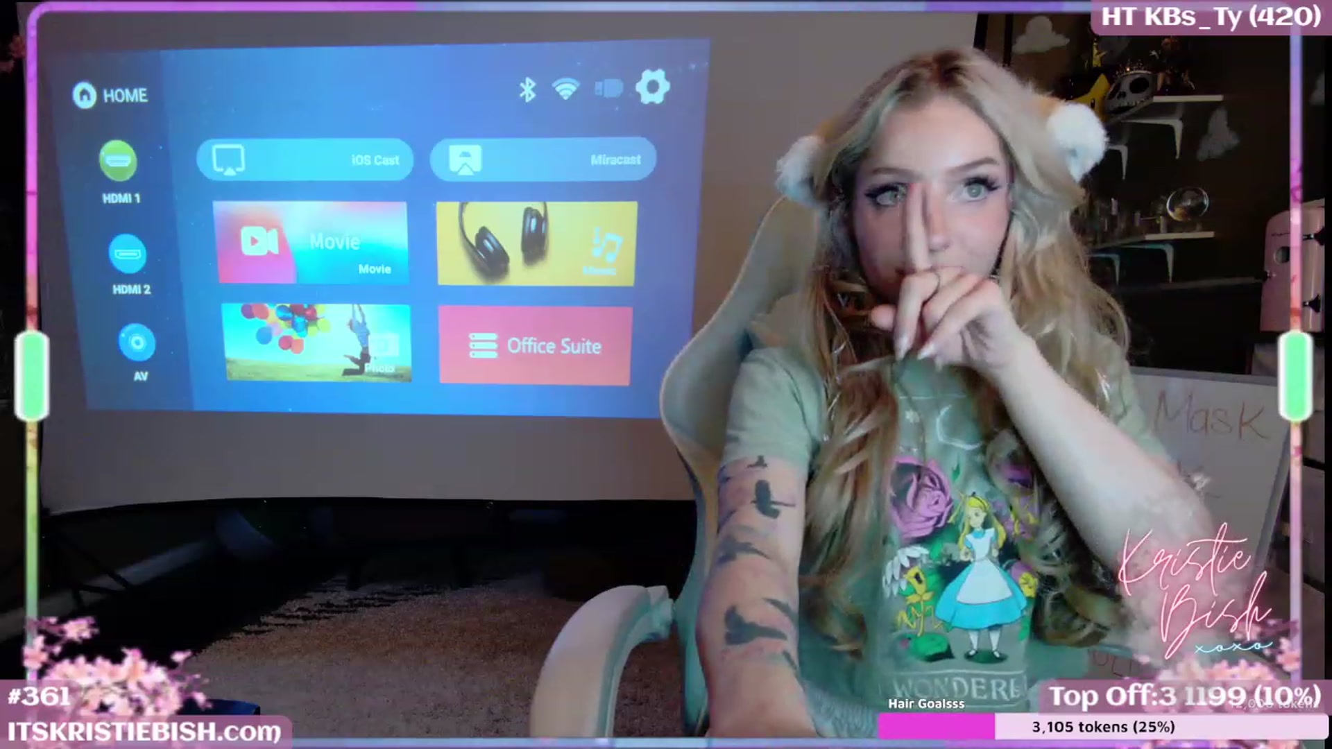 Gallery image thumbnail from KristieBish's myfreecams stream on, 08/28/2023, 04:48 image 10 of 20