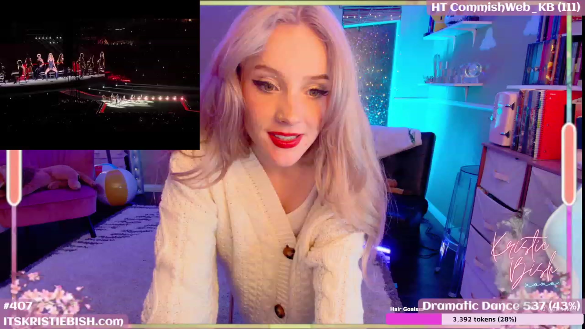 Gallery image thumbnail from KristieBish's myfreecams stream on, 09/01/2023, 04:50 image 5 of 20