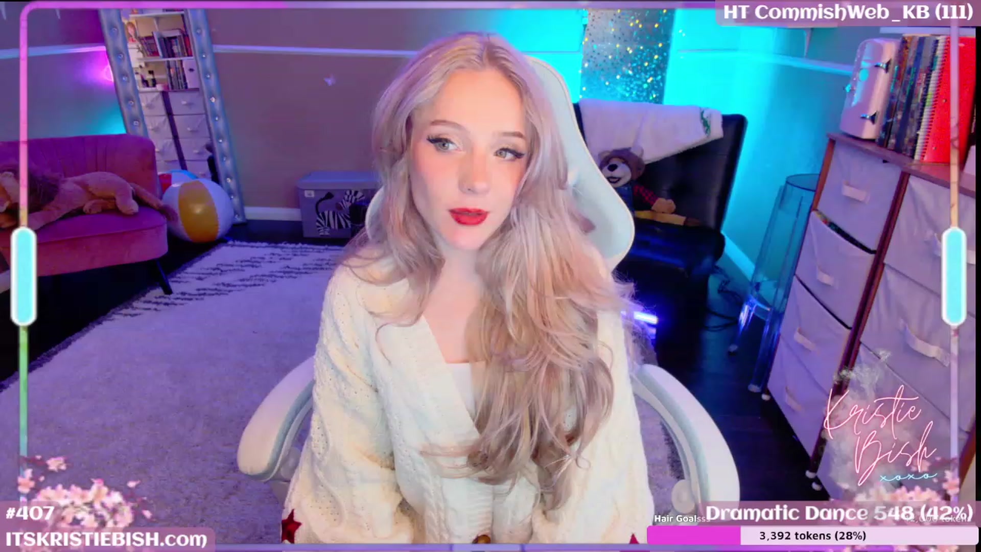 Gallery image thumbnail from KristieBish's myfreecams stream on, 09/01/2023, 04:50 image 2 of 20