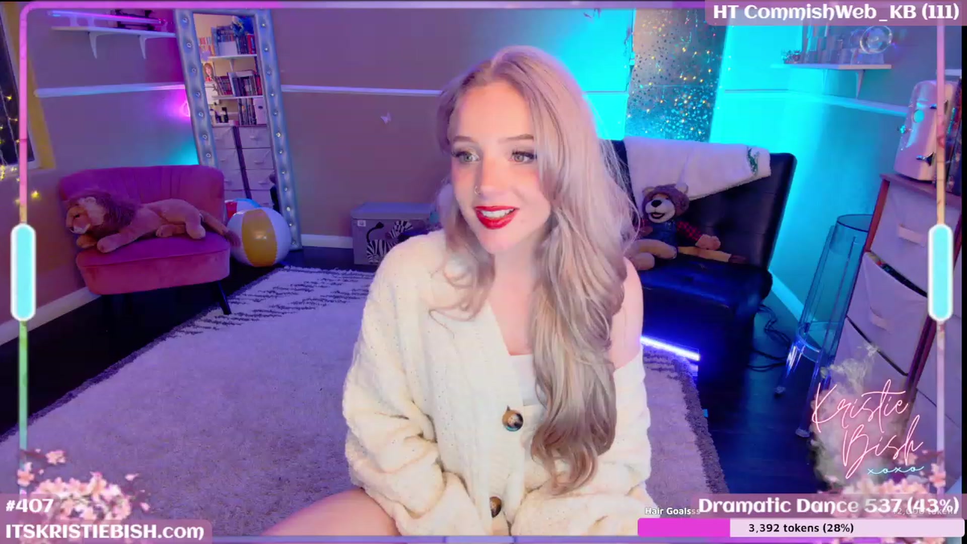 Gallery image thumbnail from KristieBish's myfreecams stream on, 09/01/2023, 04:50 image 8 of 20