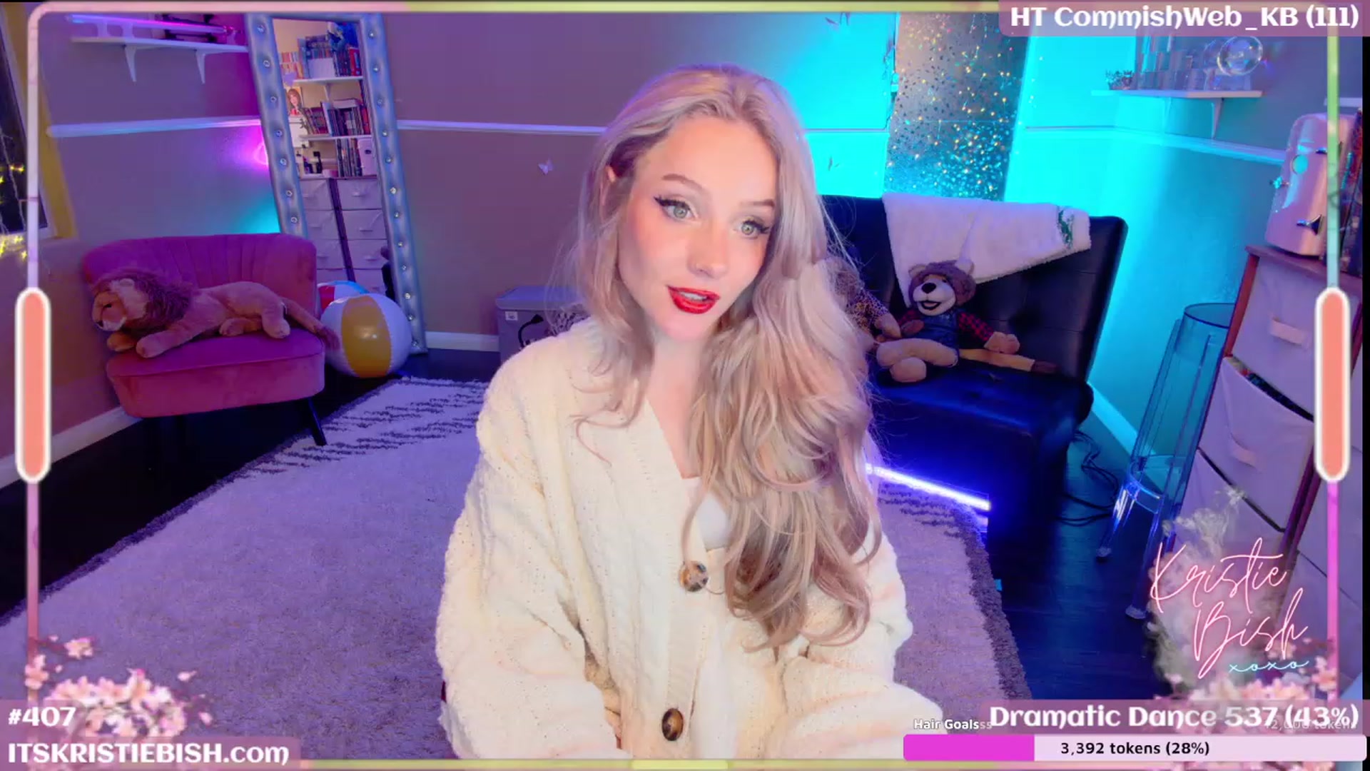 Gallery image thumbnail from KristieBish's myfreecams stream on, 09/01/2023, 04:50 image 9 of 20