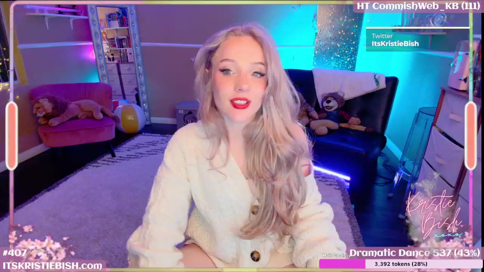 Gallery image thumbnail from KristieBish's myfreecams stream on, 09/01/2023, 04:50 image 7 of 20
