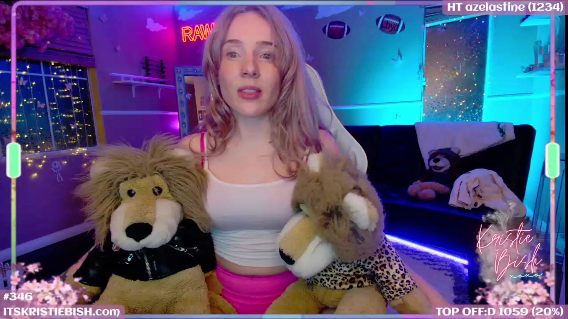 Gallery image thumbnail from KristieBish's myfreecams stream on, 09/02/2023, 06:28 image 12 of 20