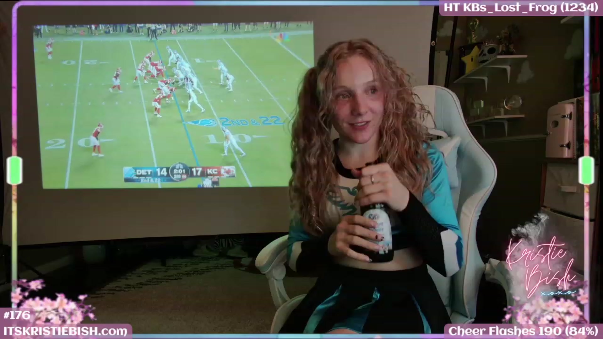 Gallery image thumbnail from KristieBish's myfreecams stream on, 09/08/2023, 05:56 image 7 of 20