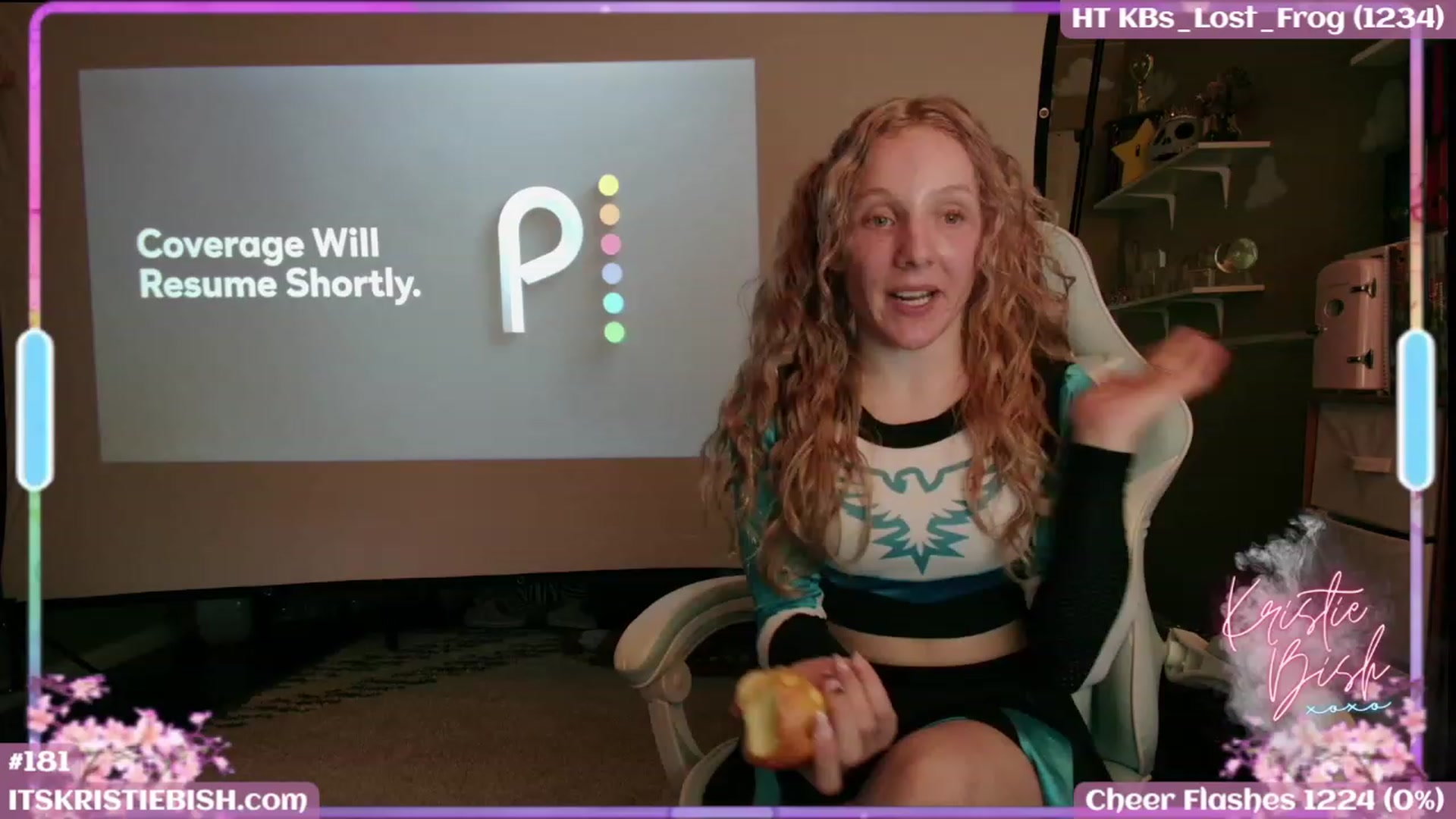 Gallery image thumbnail from KristieBish's myfreecams stream on, 09/08/2023, 05:56 image 3 of 20