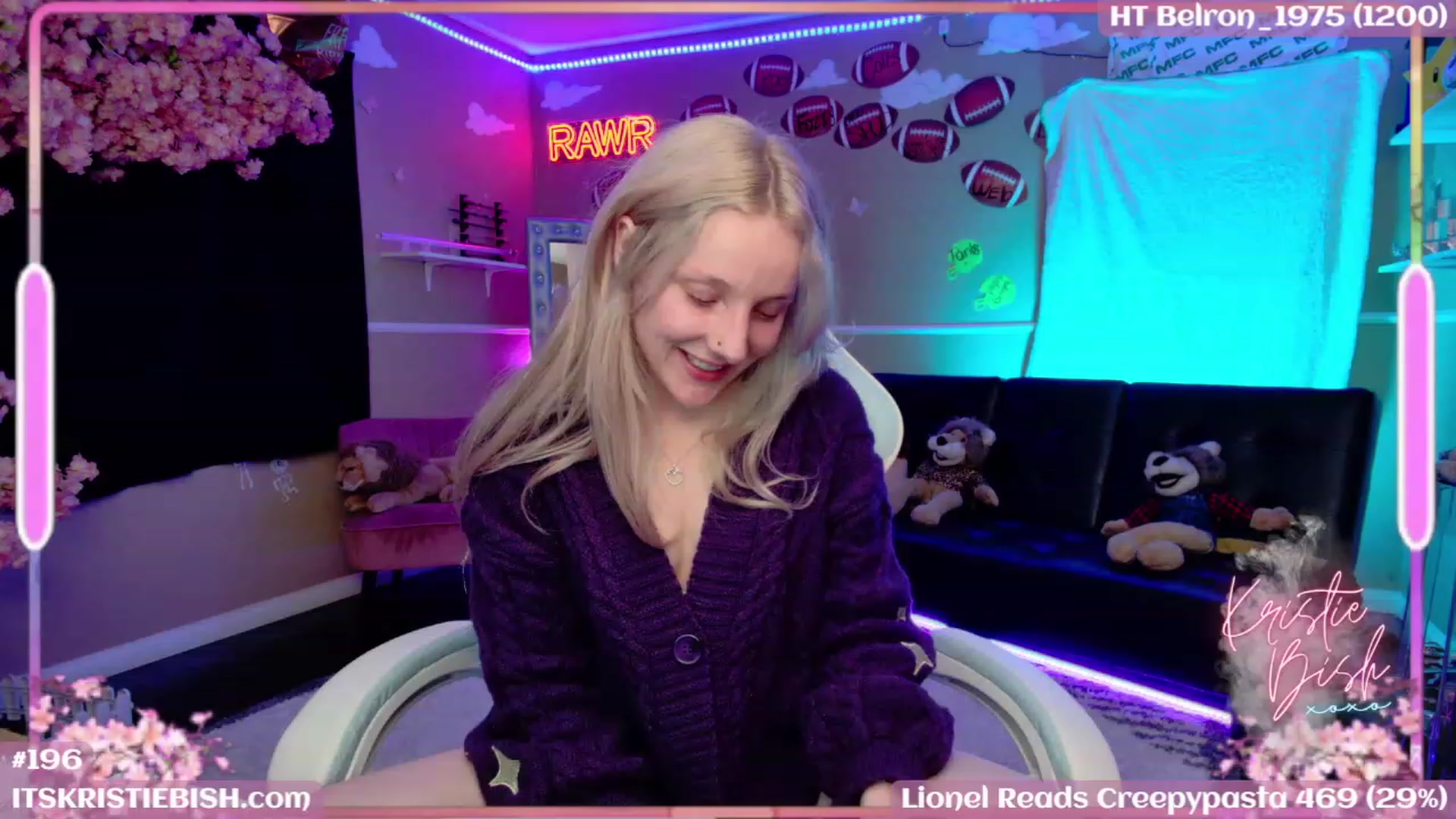 Gallery image thumbnail from KristieBish's myfreecams stream on, 09/14/2023, 06:43 image 14 of 20