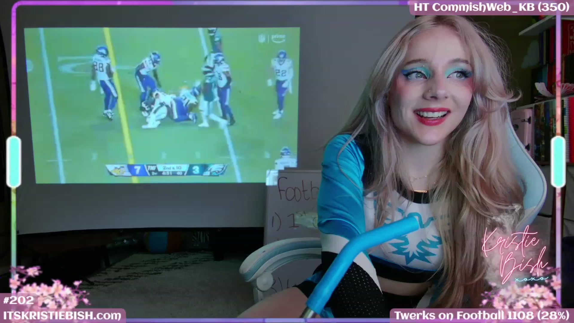 Gallery image thumbnail from KristieBish's myfreecams stream on, 09/15/2023, 05:53 image 1 of 20
