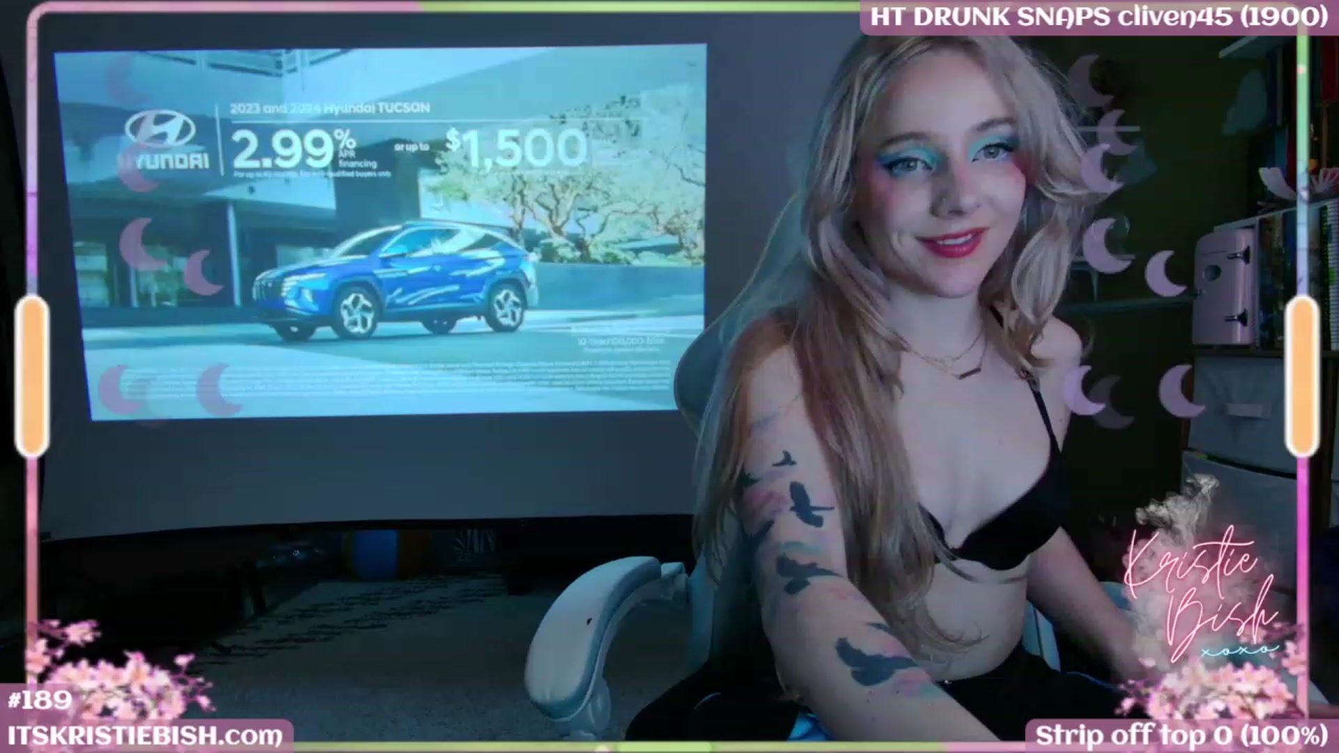 Gallery image thumbnail from KristieBish's myfreecams stream on, 09/15/2023, 05:53 image 5 of 20