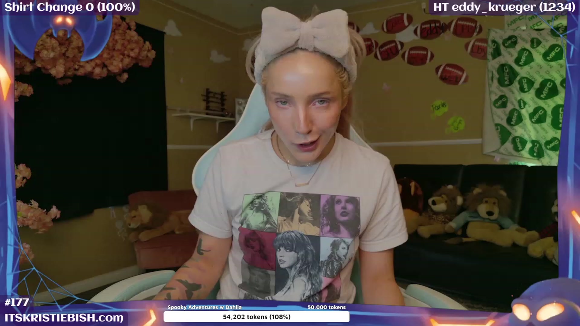 Gallery image thumbnail from KristieBish's myfreecams stream on, 09/22/2023, 23:23 image 14 of 20