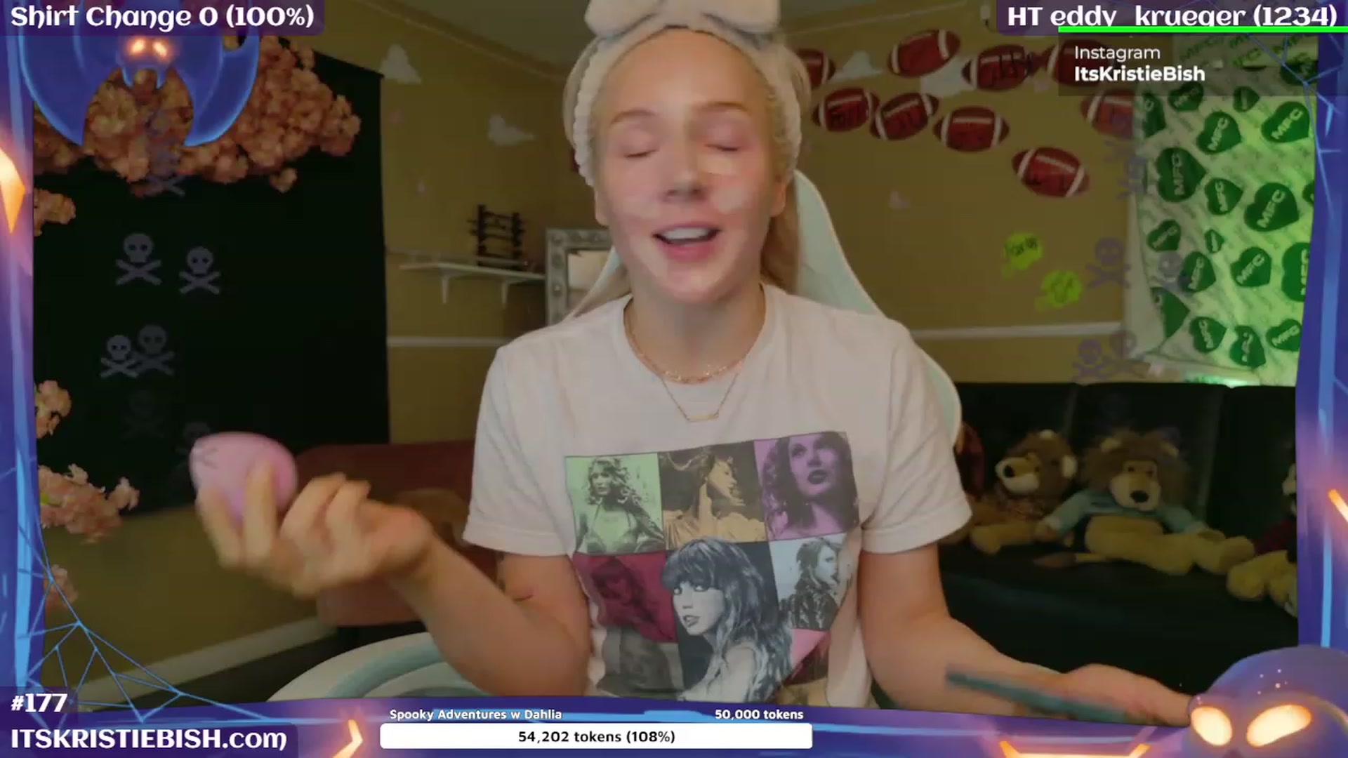 Gallery image thumbnail from KristieBish's myfreecams stream on, 09/22/2023, 23:23 image 9 of 20