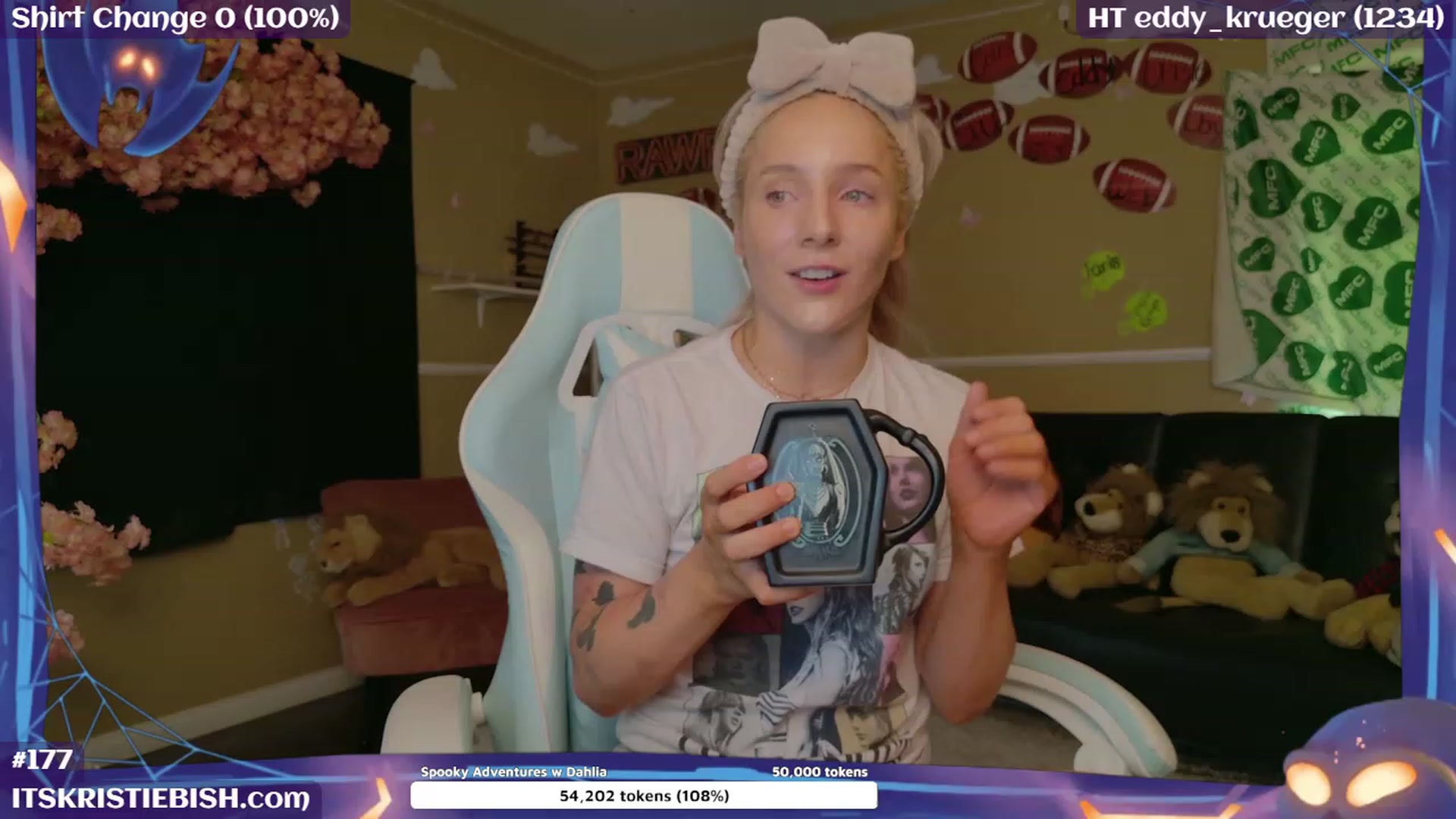 Gallery image thumbnail from KristieBish's myfreecams stream on, 09/22/2023, 23:23 image 12 of 20