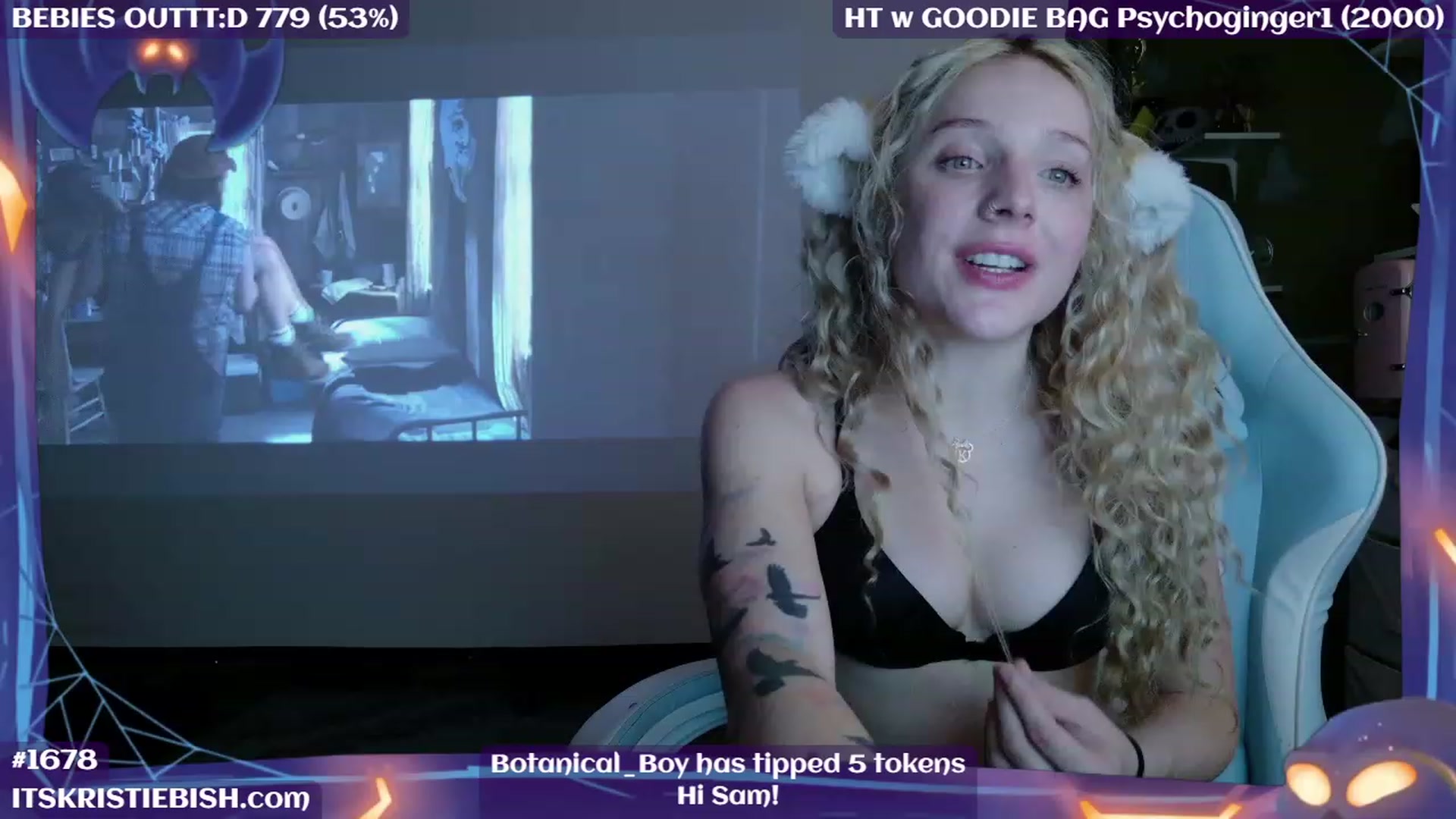 Gallery image thumbnail from KristieBish's myfreecams stream on, 10/06/2023, 06:27 image 13 of 20