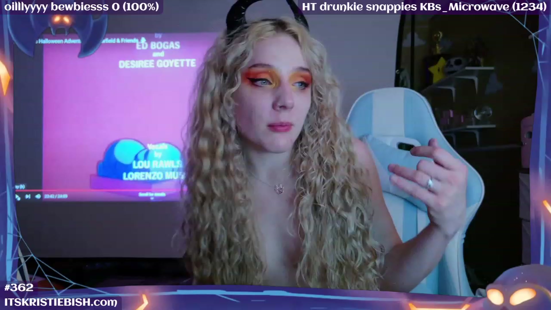 Gallery image thumbnail from KristieBish's myfreecams stream on, 10/07/2023, 08:20 image 17 of 20