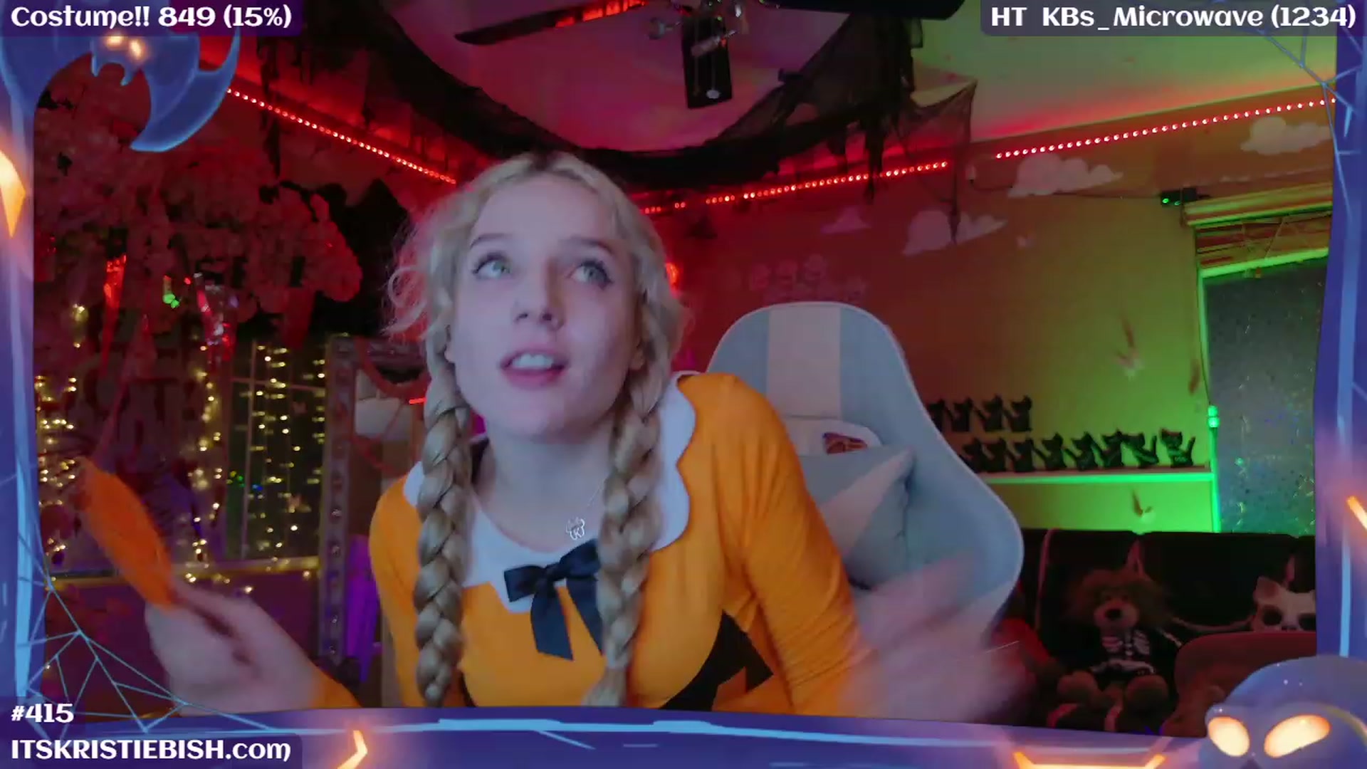Gallery image thumbnail from KristieBish's myfreecams stream on, 10/08/2023, 04:28 image 14 of 20