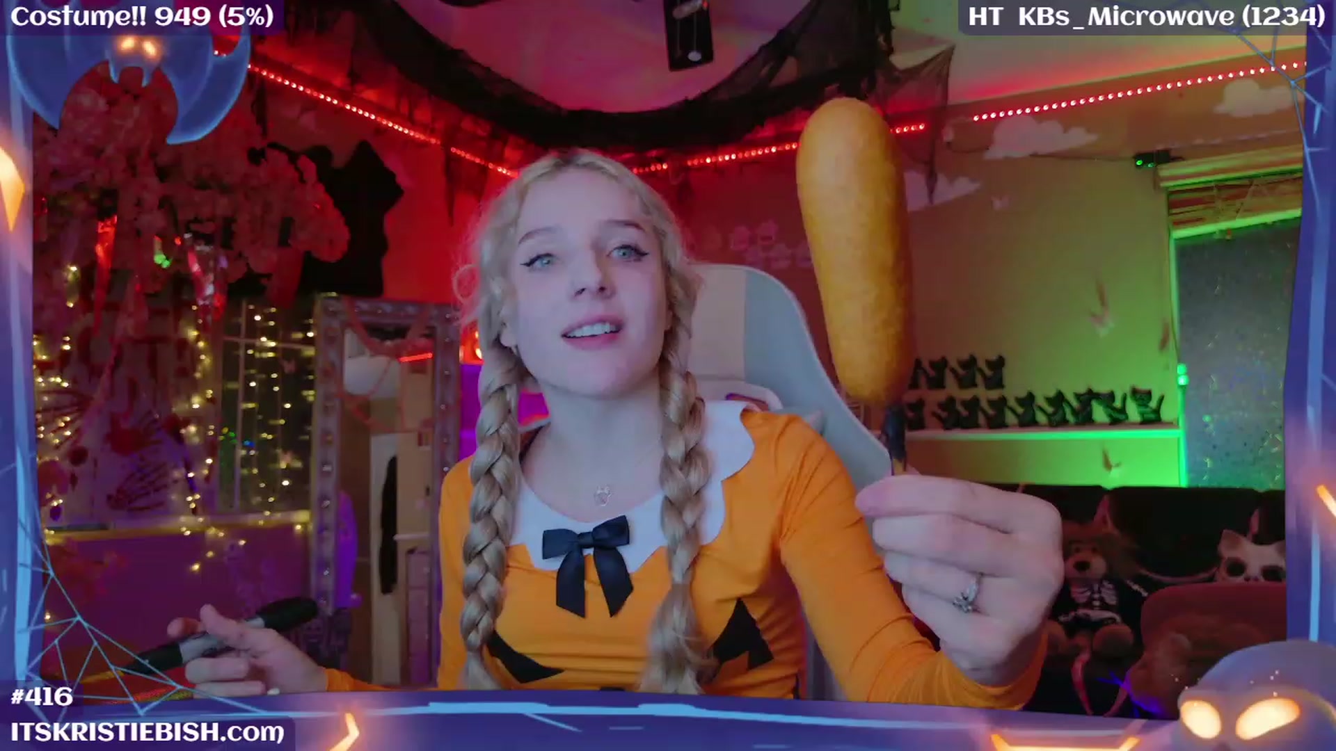 Gallery image thumbnail from KristieBish's myfreecams stream on, 10/08/2023, 04:28 image 10 of 20