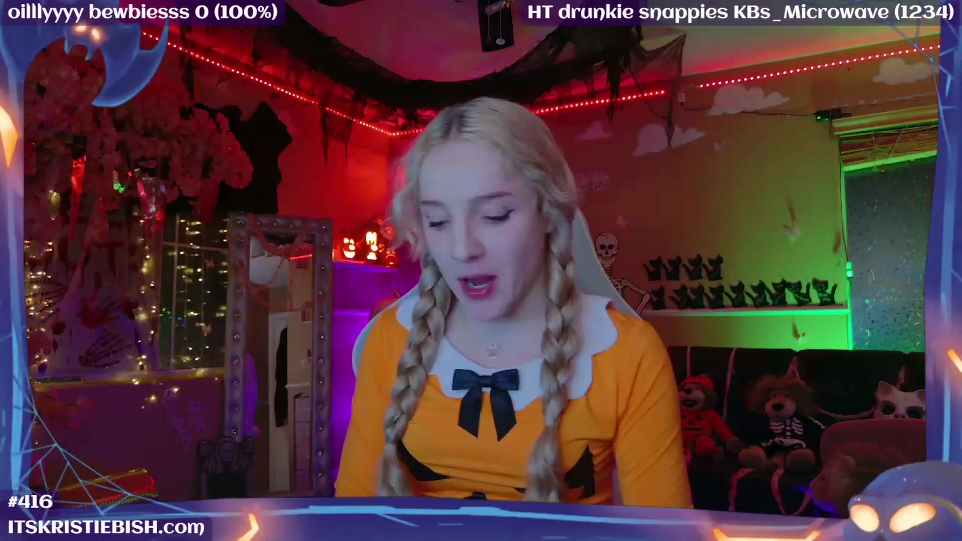 Gallery image thumbnail from KristieBish's myfreecams stream on, 10/08/2023, 04:28 image 9 of 20