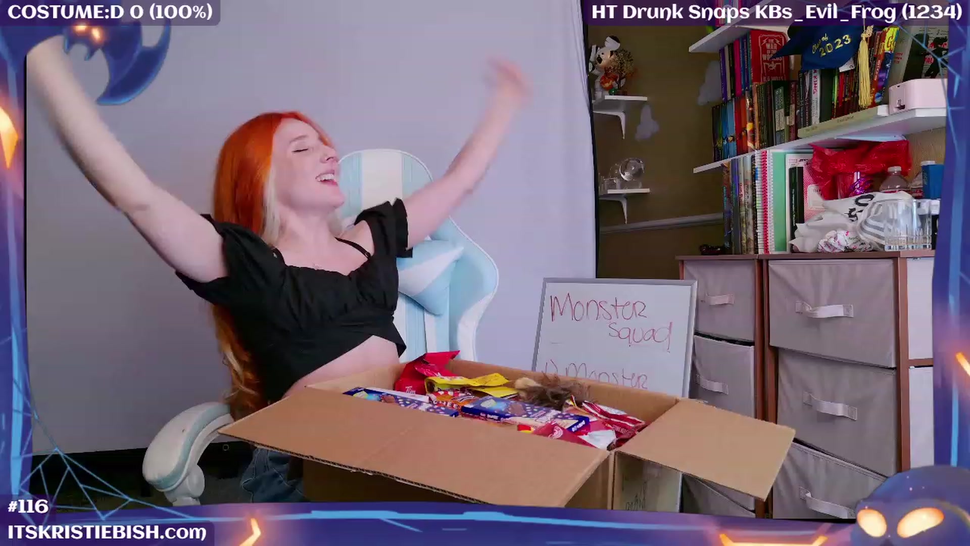 Gallery image thumbnail from KristieBish's myfreecams stream on, 10/21/2023, 03:52 image 11 of 20