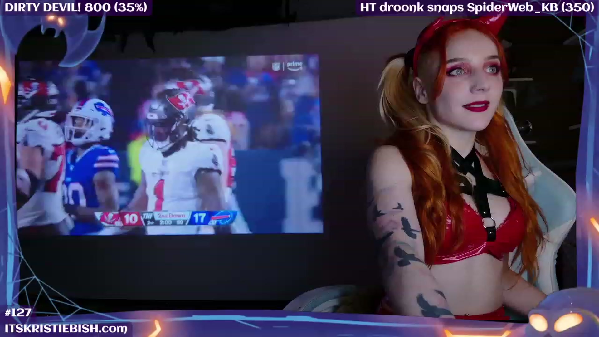 Gallery image thumbnail from KristieBish's myfreecams stream on, 10/27/2023, 02:57 image 3 of 20