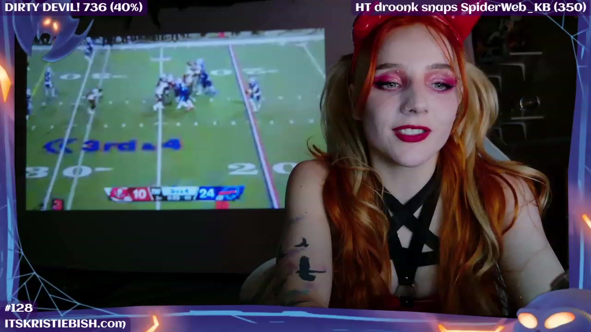 Gallery image thumbnail from KristieBish's myfreecams stream on, 10/27/2023, 02:57 image 12 of 20