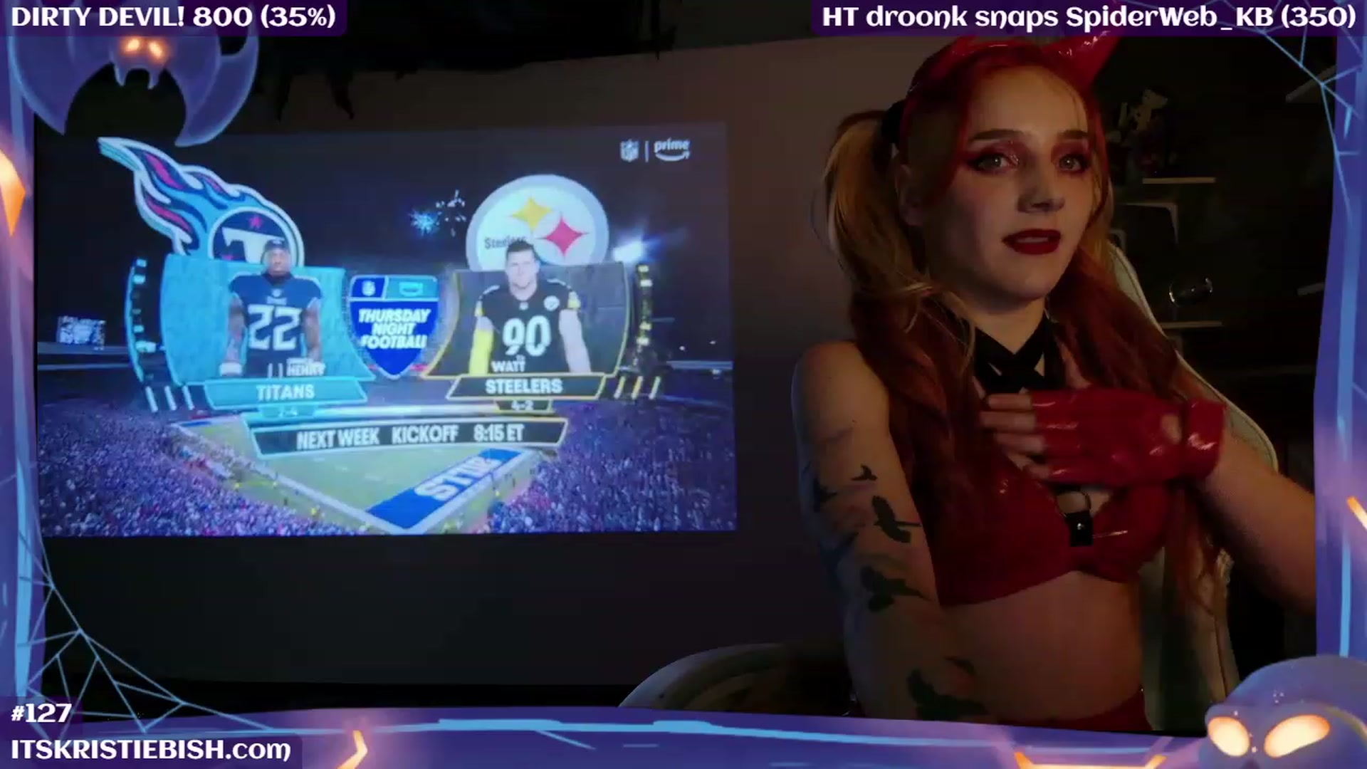 Gallery image thumbnail from KristieBish's myfreecams stream on, 10/27/2023, 02:57 image 4 of 20