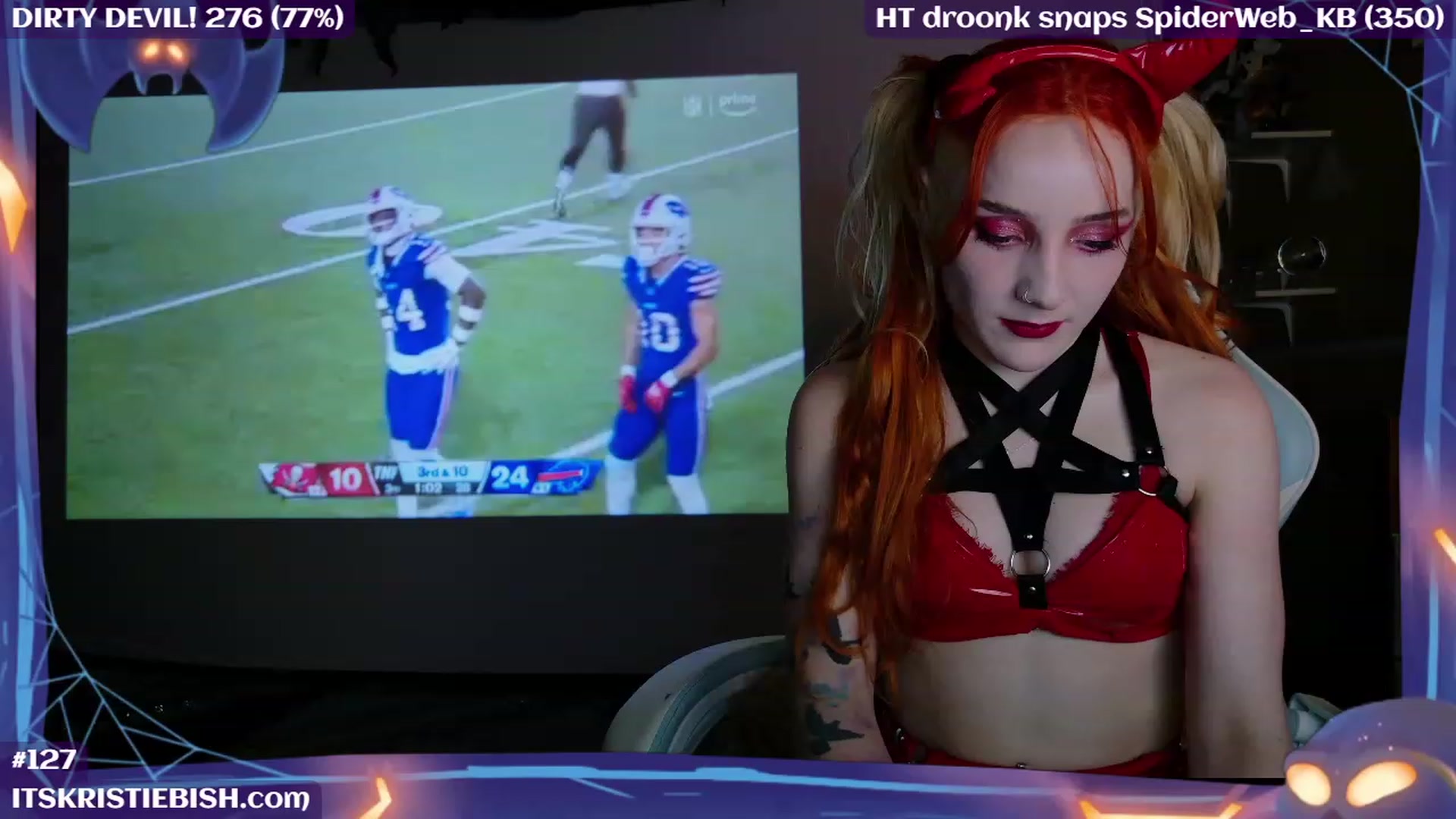 Gallery image thumbnail from KristieBish's myfreecams stream on, 10/27/2023, 02:57 image 15 of 20