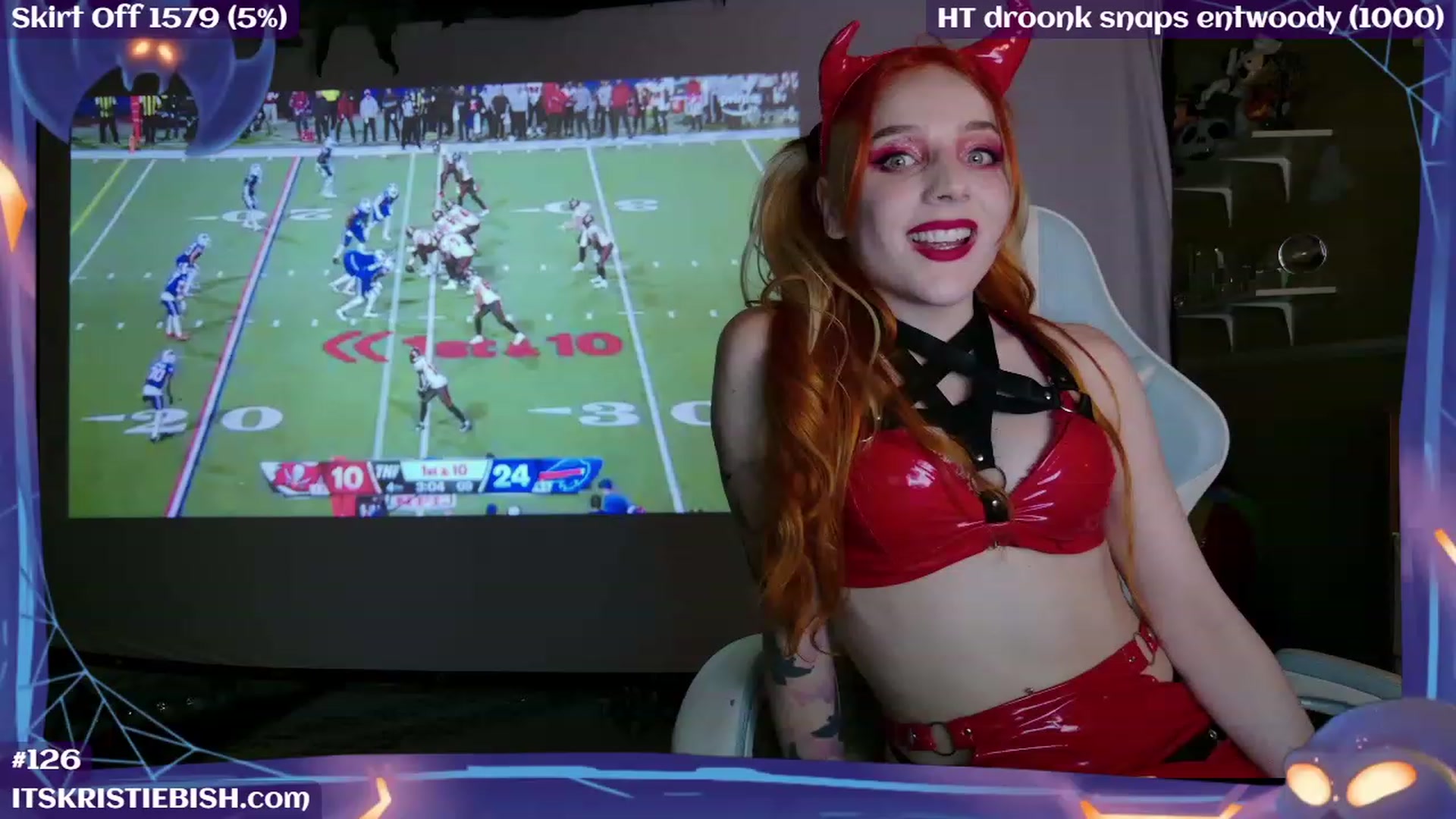 Gallery image thumbnail from KristieBish's myfreecams stream on, 10/27/2023, 04:24 image 1 of 20