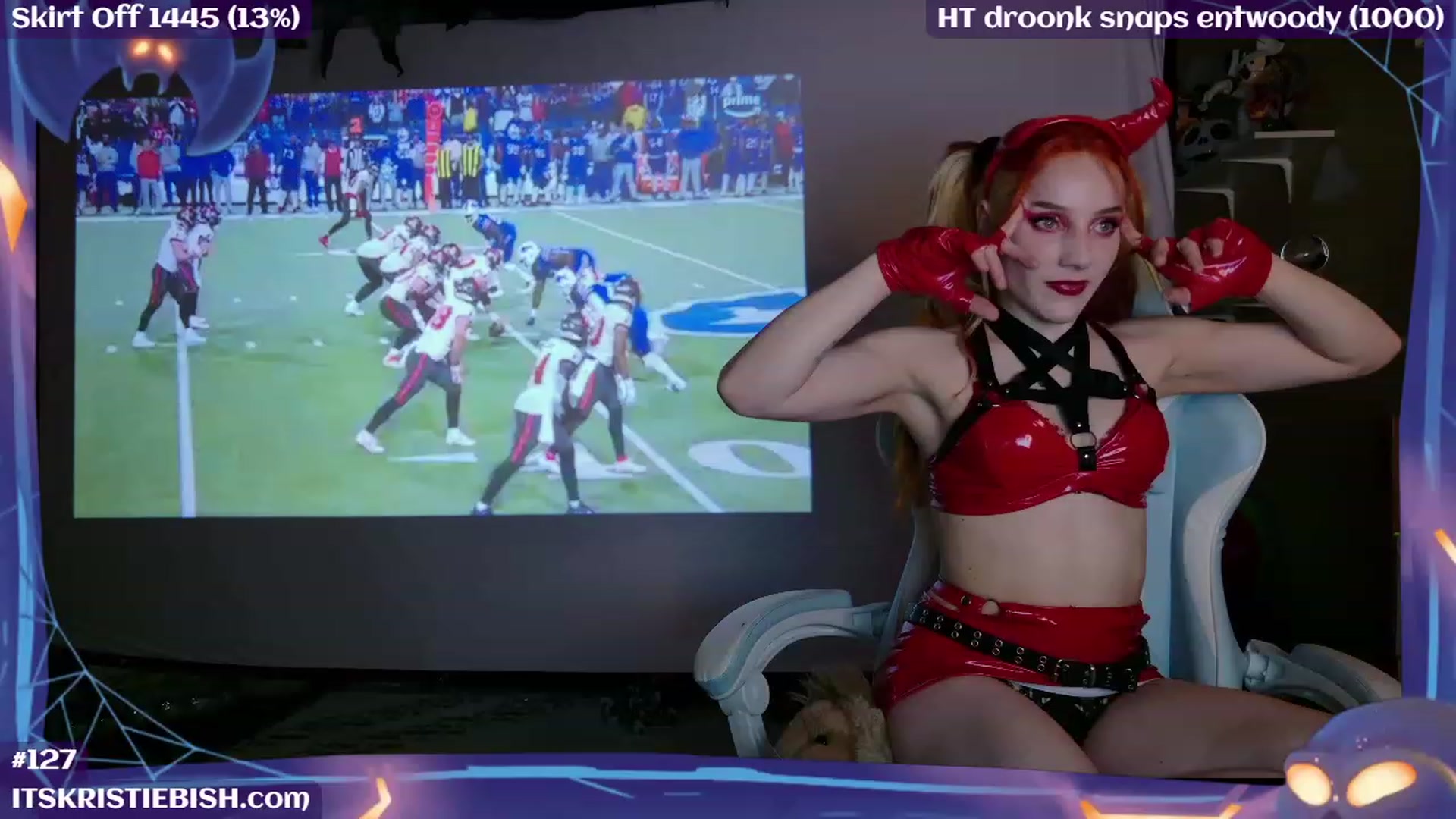 Gallery image thumbnail from KristieBish's myfreecams stream on, 10/27/2023, 04:24 image 6 of 20
