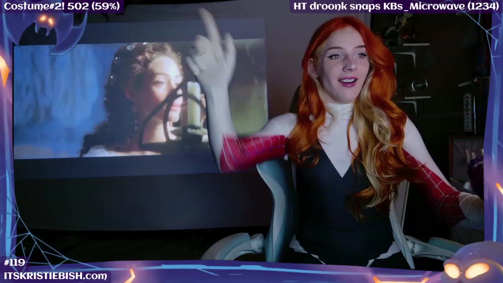 Gallery image thumbnail from KristieBish's myfreecams stream on, 10/30/2023, 05:12 image 17 of 20