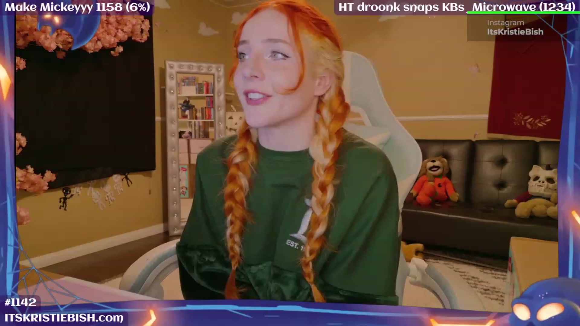 Gallery image thumbnail from KristieBish's myfreecams stream on, 11/06/2023, 07:58 image 8 of 20