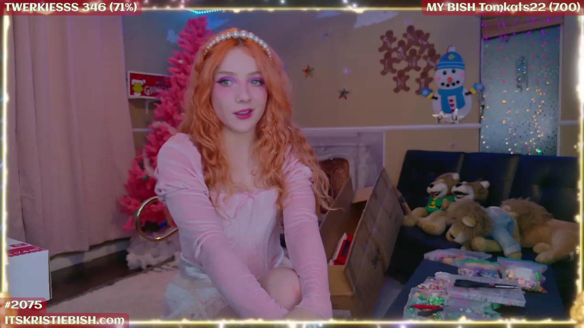 Gallery image thumbnail from KristieBish's myfreecams stream on, 01/12/2024, 07:38 image 6 of 20