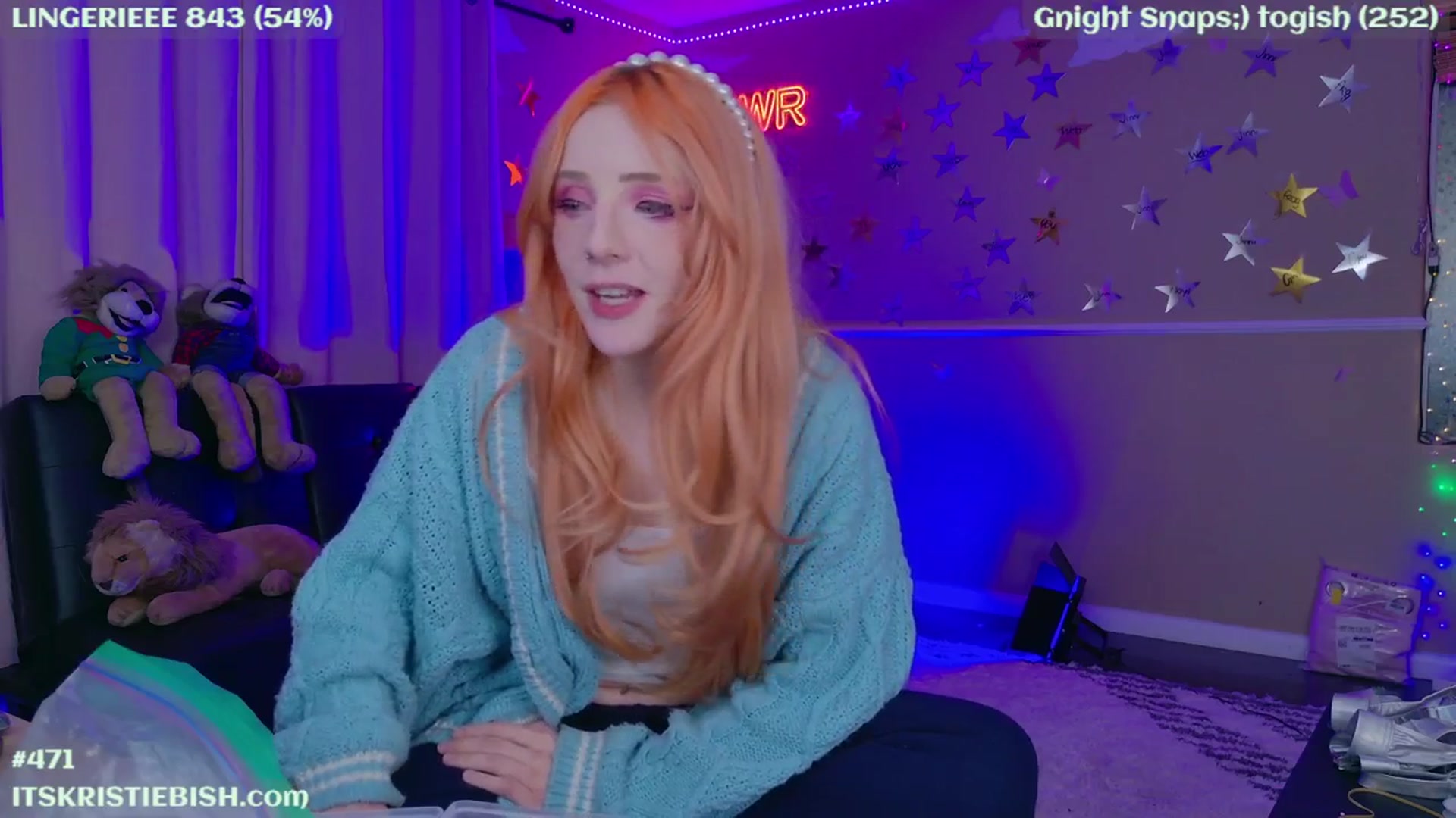 Gallery image thumbnail from KristieBish's myfreecams stream on, 01/18/2024, 07:15 image 18 of 20