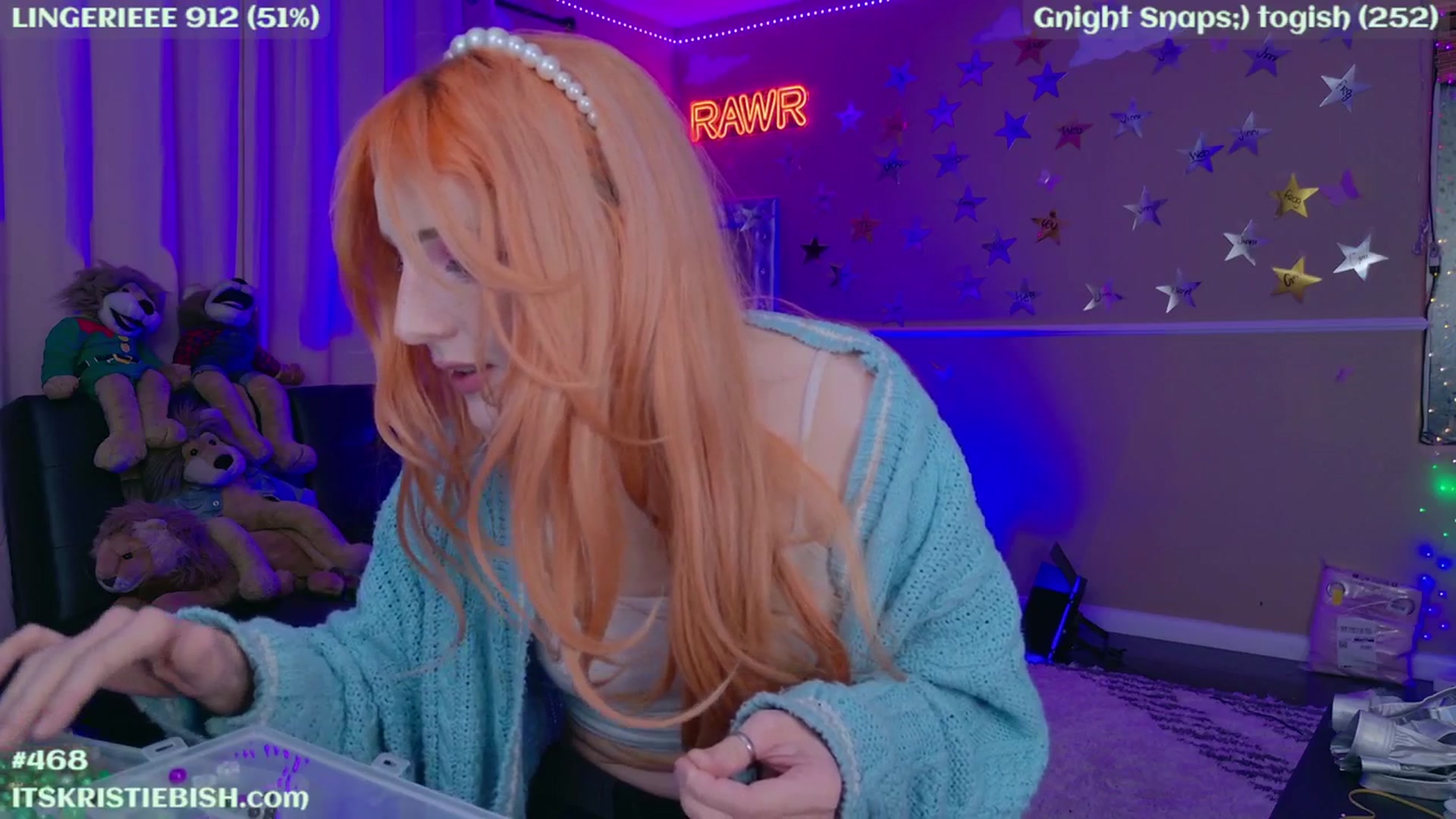 Gallery image thumbnail from KristieBish's myfreecams stream on, 01/18/2024, 07:15 image 7 of 20