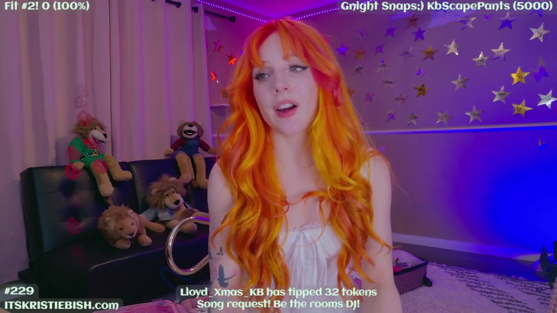 Gallery image thumbnail from KristieBish's myfreecams stream on, 01/21/2024, 08:18 image 13 of 20