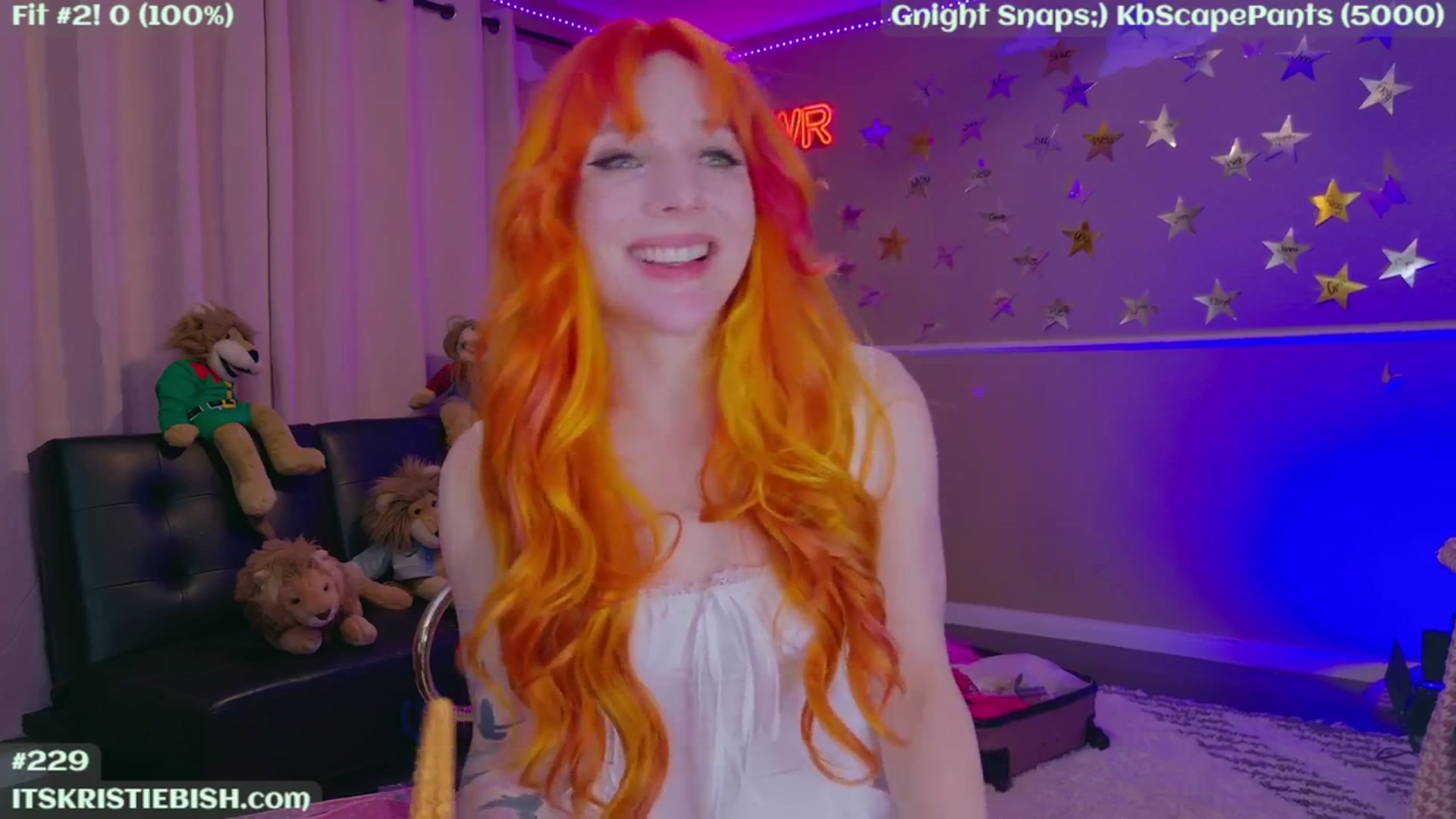 Gallery image thumbnail from KristieBish's myfreecams stream on, 01/21/2024, 08:18 image 14 of 20