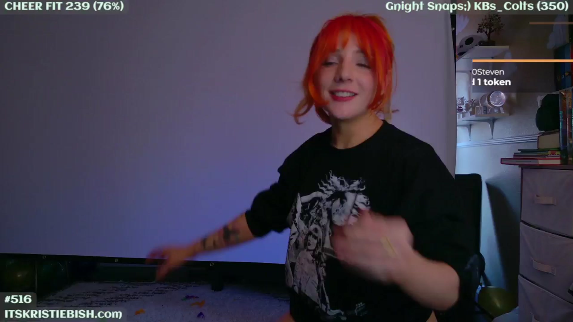 Gallery image thumbnail from KristieBish's myfreecams stream on, 02/12/2024, 24:38 image 11 of 20