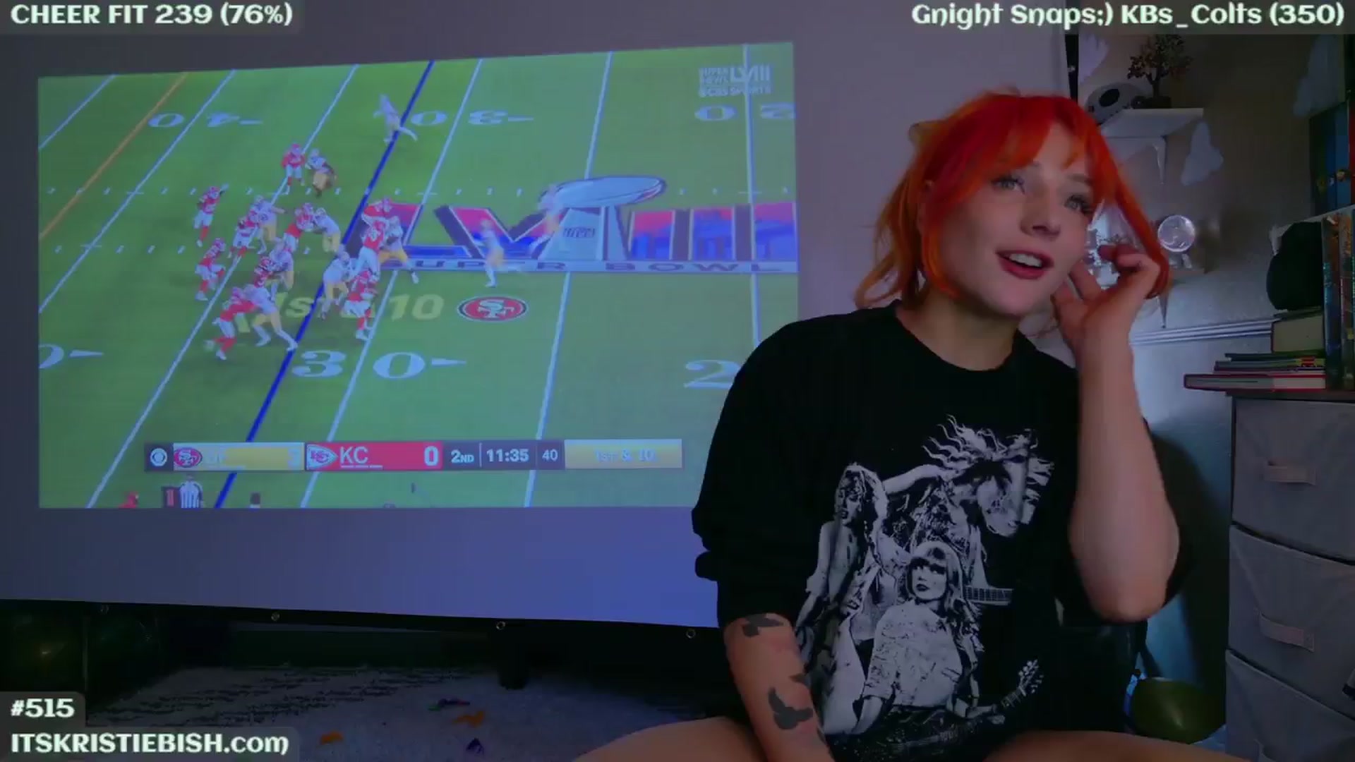 Gallery image thumbnail from KristieBish's myfreecams stream on, 02/12/2024, 24:38 image 14 of 20