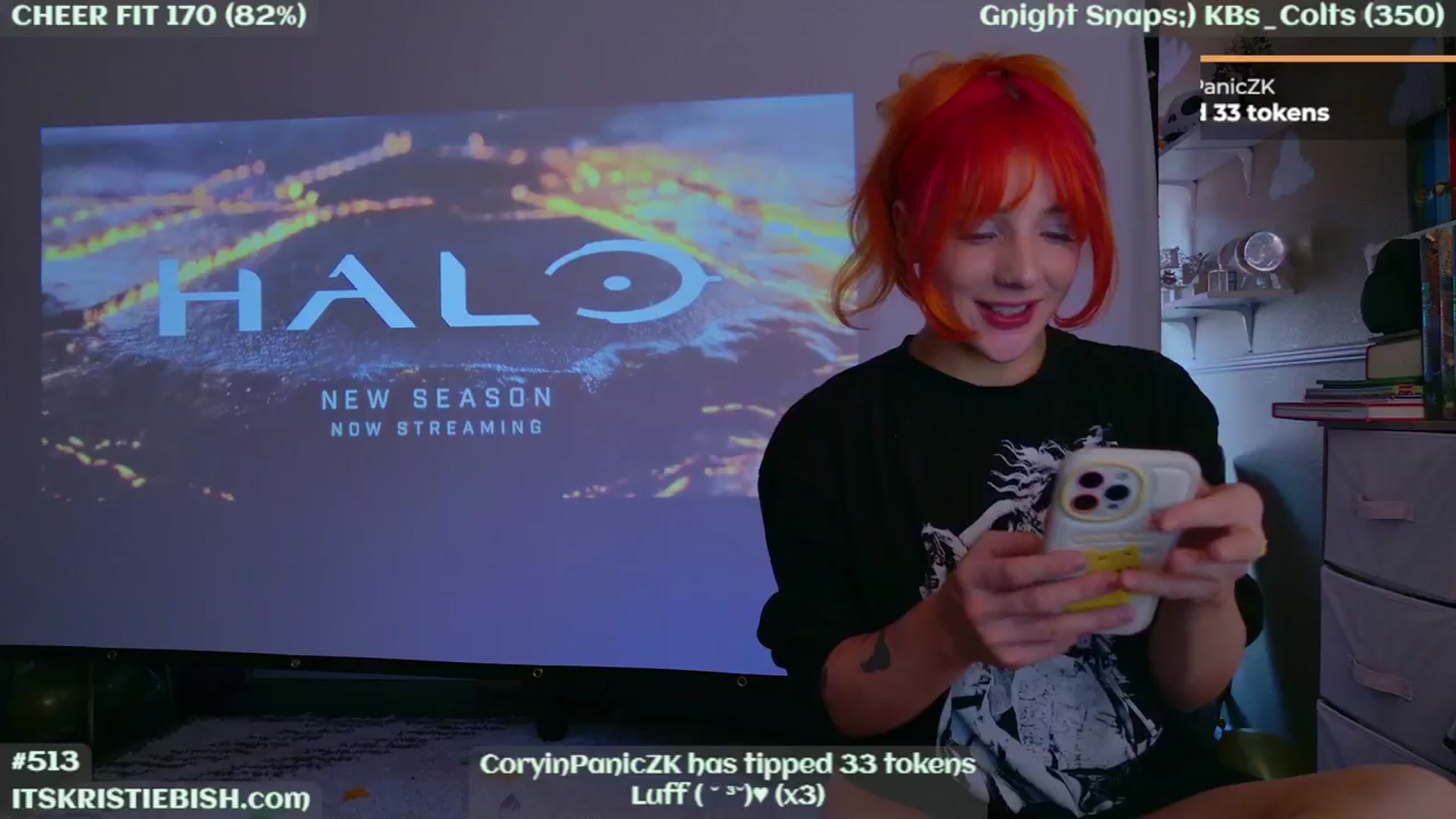 Gallery image thumbnail from KristieBish's myfreecams stream on, 02/12/2024, 24:38 image 20 of 20