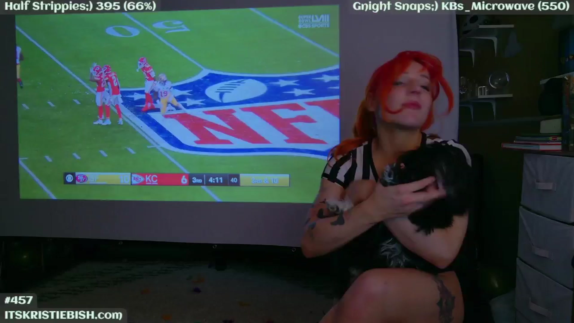 Gallery image thumbnail from KristieBish's myfreecams stream on, 02/12/2024, 02:35 image 4 of 20