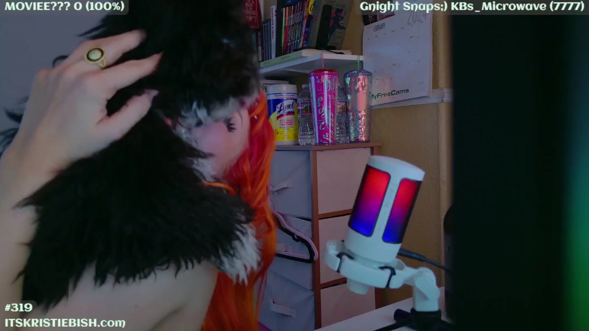 Gallery image thumbnail from KristieBish's myfreecams stream on, 02/12/2024, 04:38 image 9 of 20