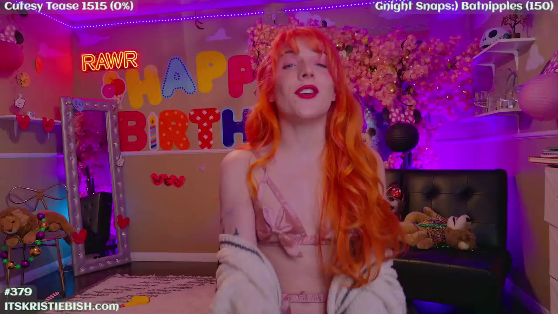 Gallery image thumbnail from KristieBish's myfreecams stream on, 02/19/2024, 06:28 image 6 of 20