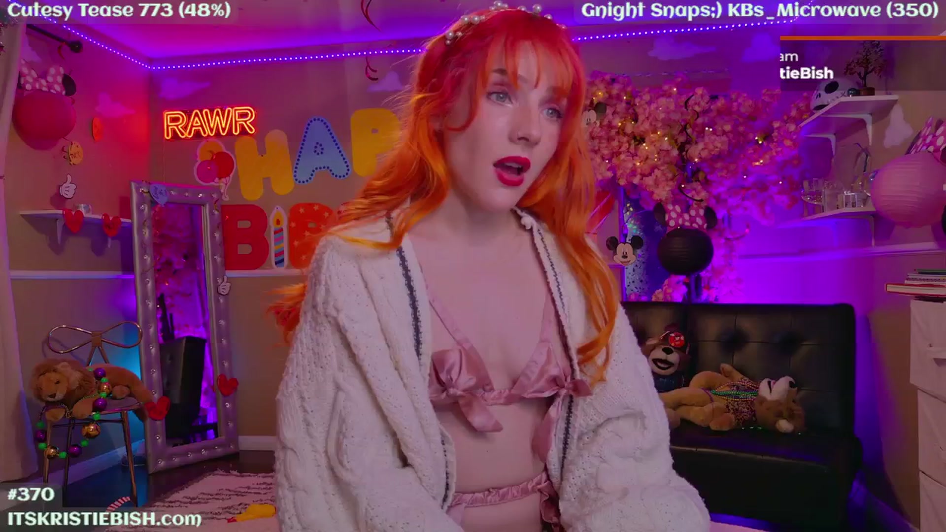 Gallery image thumbnail from KristieBish's myfreecams stream on, 02/19/2024, 06:28 image 14 of 20