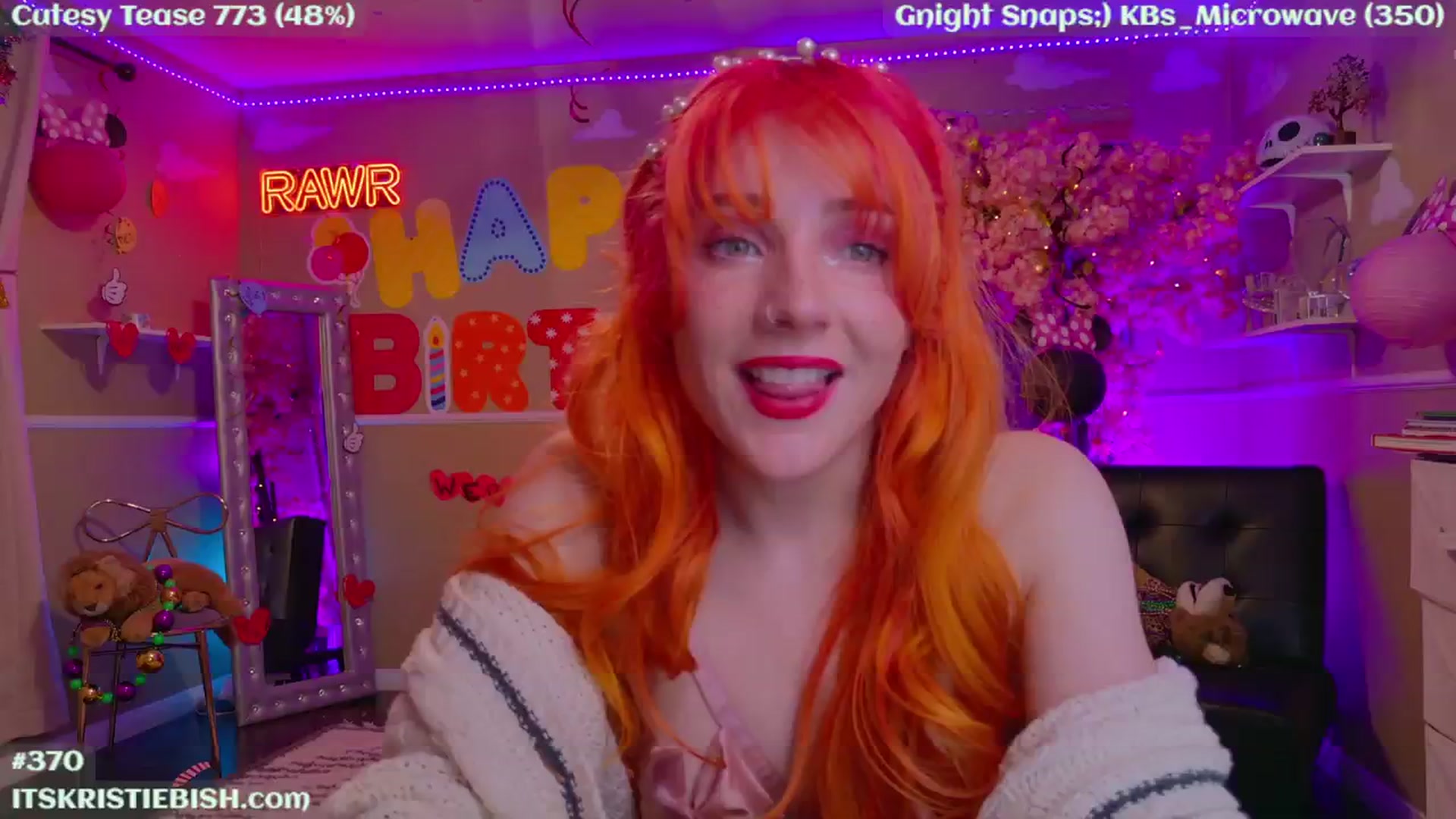 Gallery image thumbnail from KristieBish's myfreecams stream on, 02/19/2024, 06:28 image 13 of 20