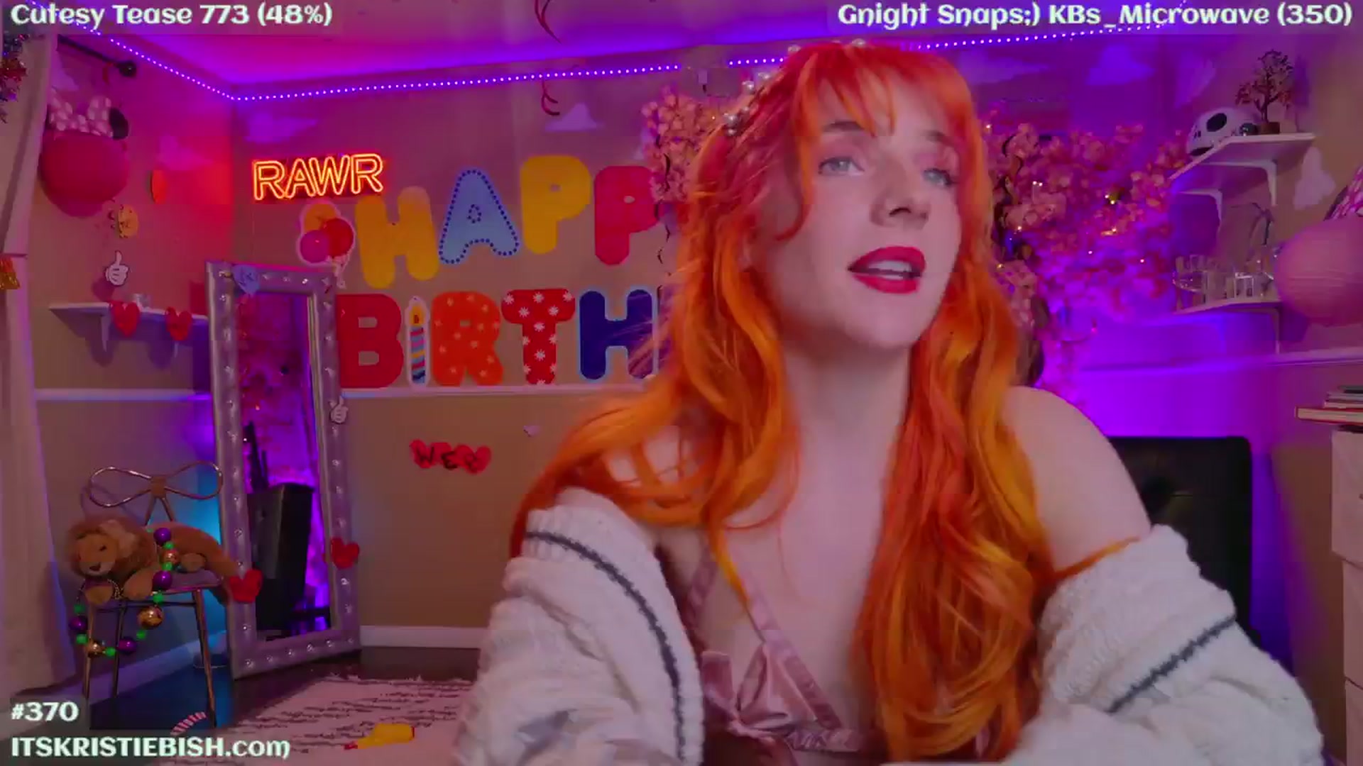 Gallery image thumbnail from KristieBish's myfreecams stream on, 02/19/2024, 06:28 image 12 of 20