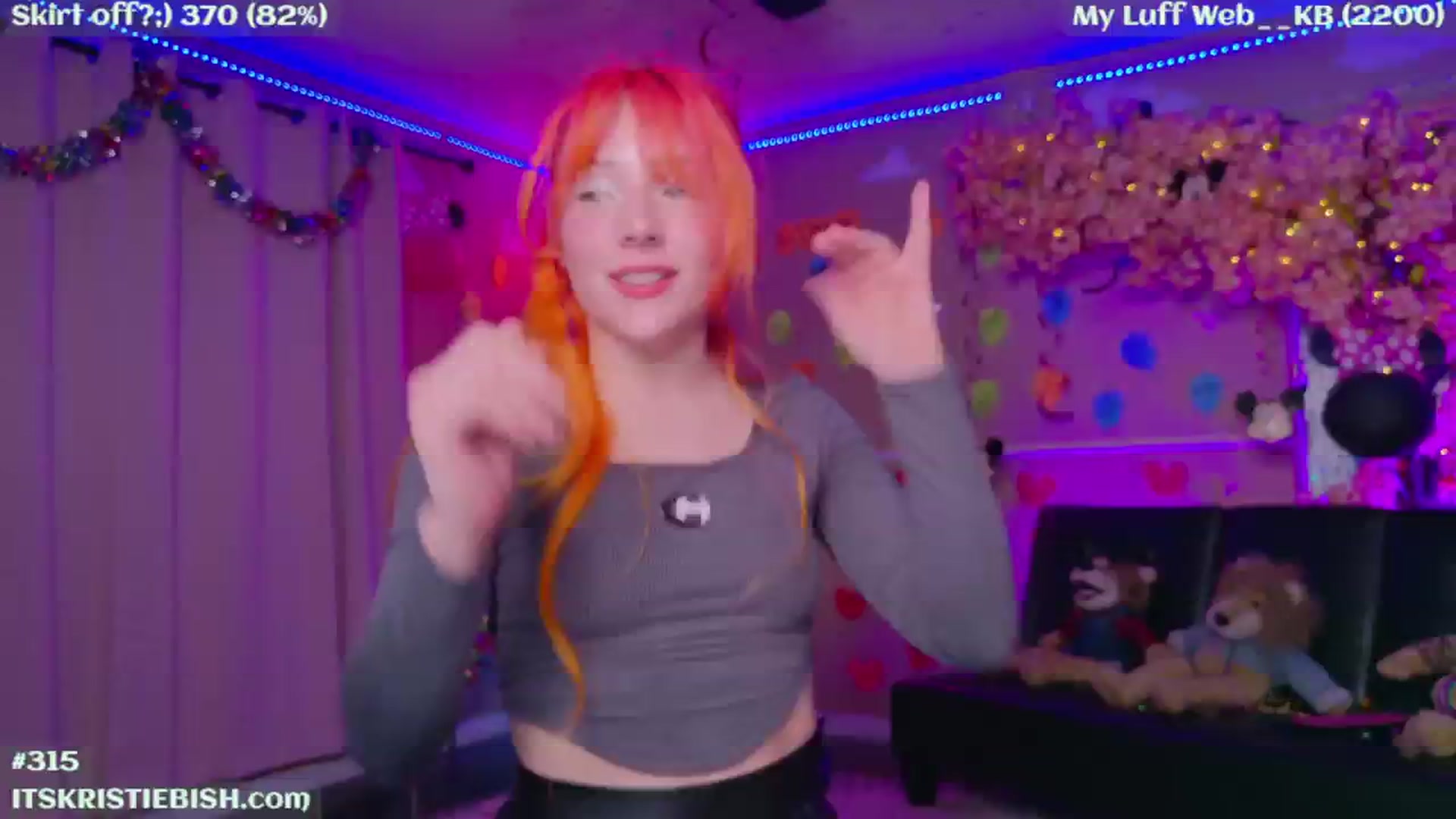 Gallery image thumbnail from KristieBish's myfreecams stream on, 03/01/2024, 08:14 image 8 of 20